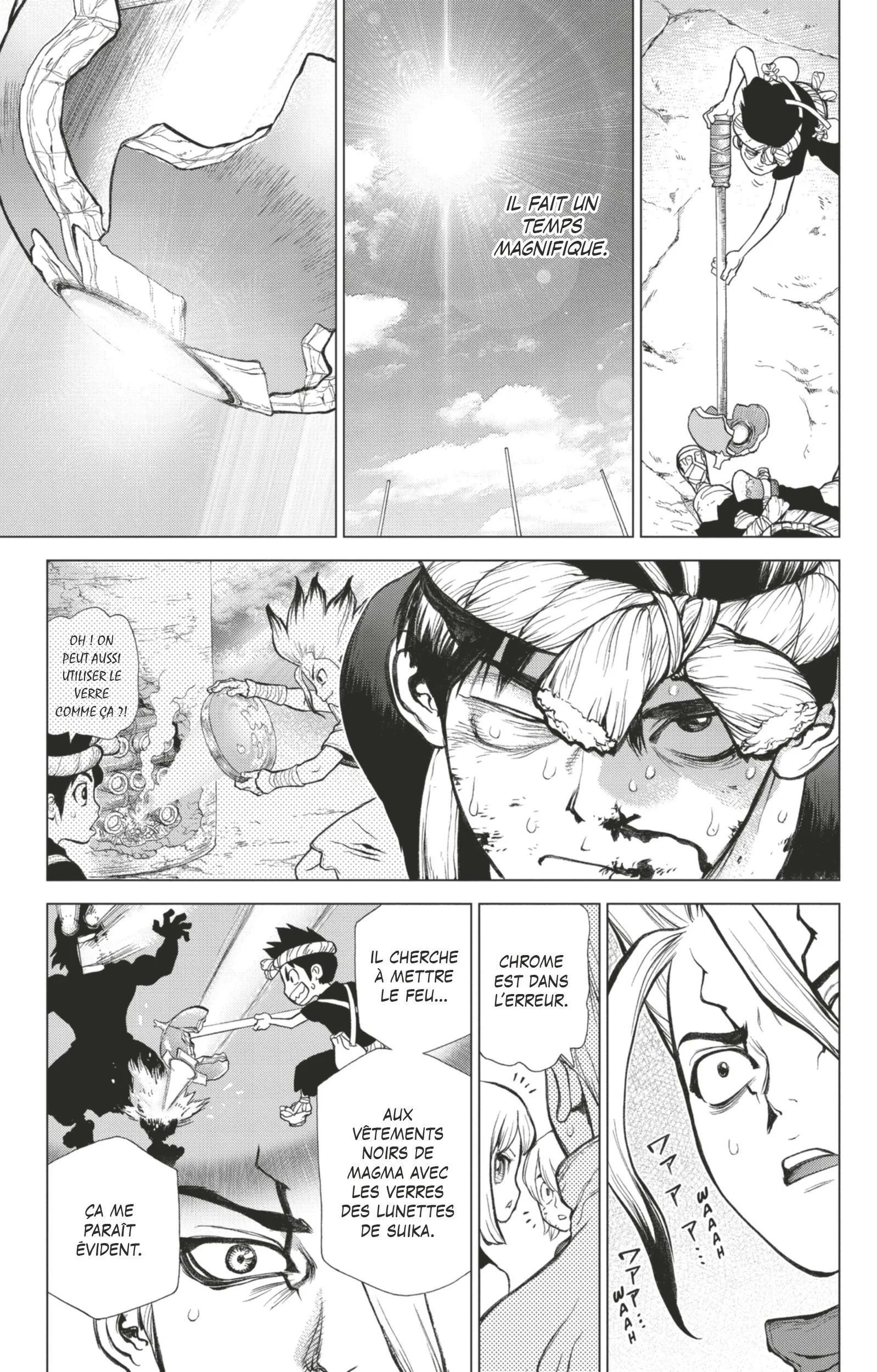 Dr. STONE Chapitre 5 - Page 62