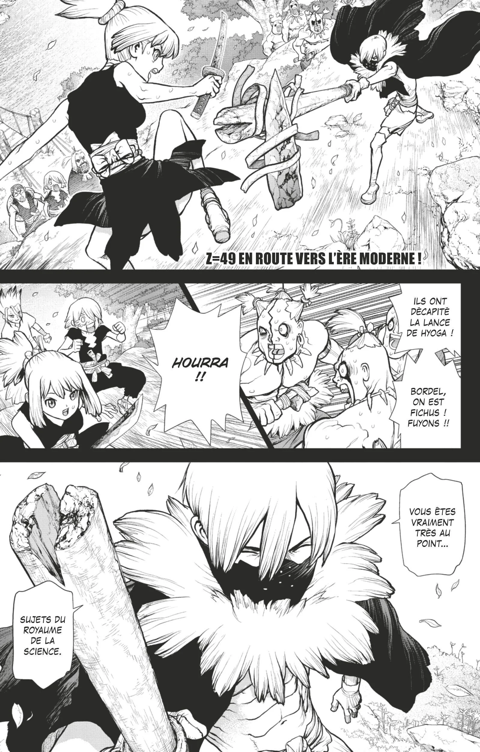 Dr. STONE Chapitre 6 - Page 108