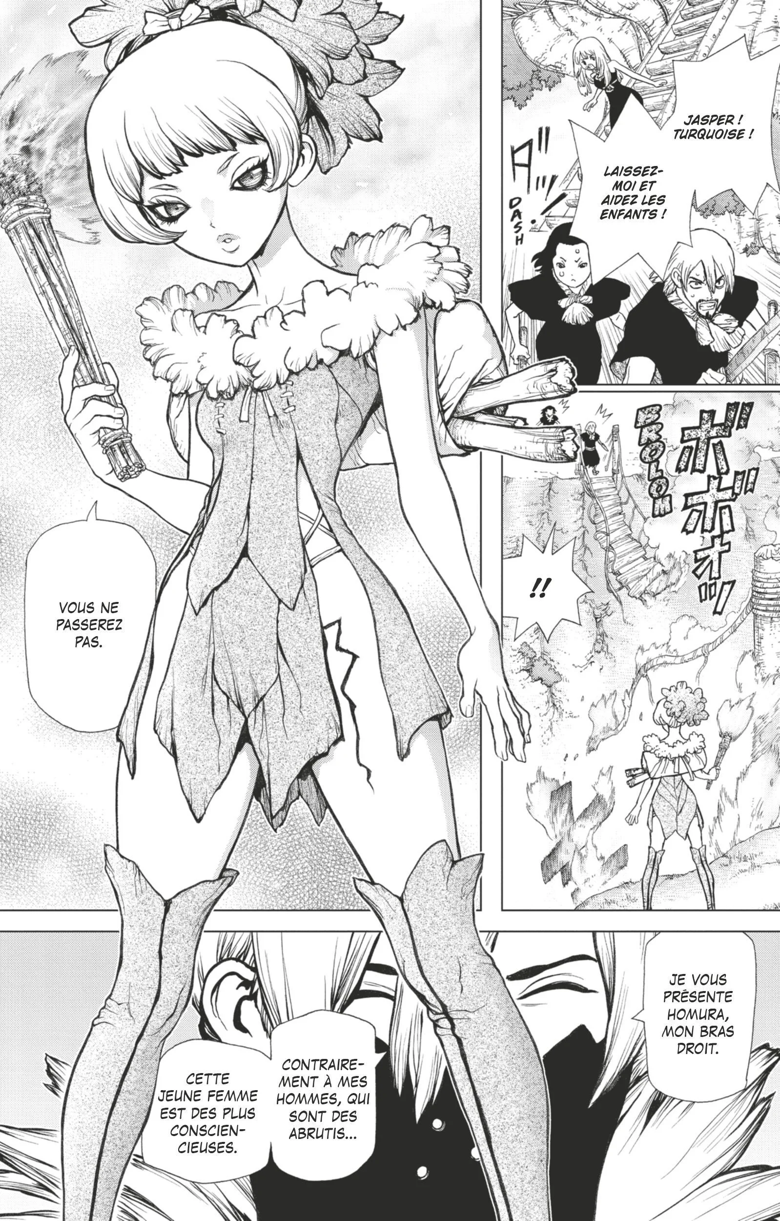 Dr. STONE Chapitre 6 - Page 111