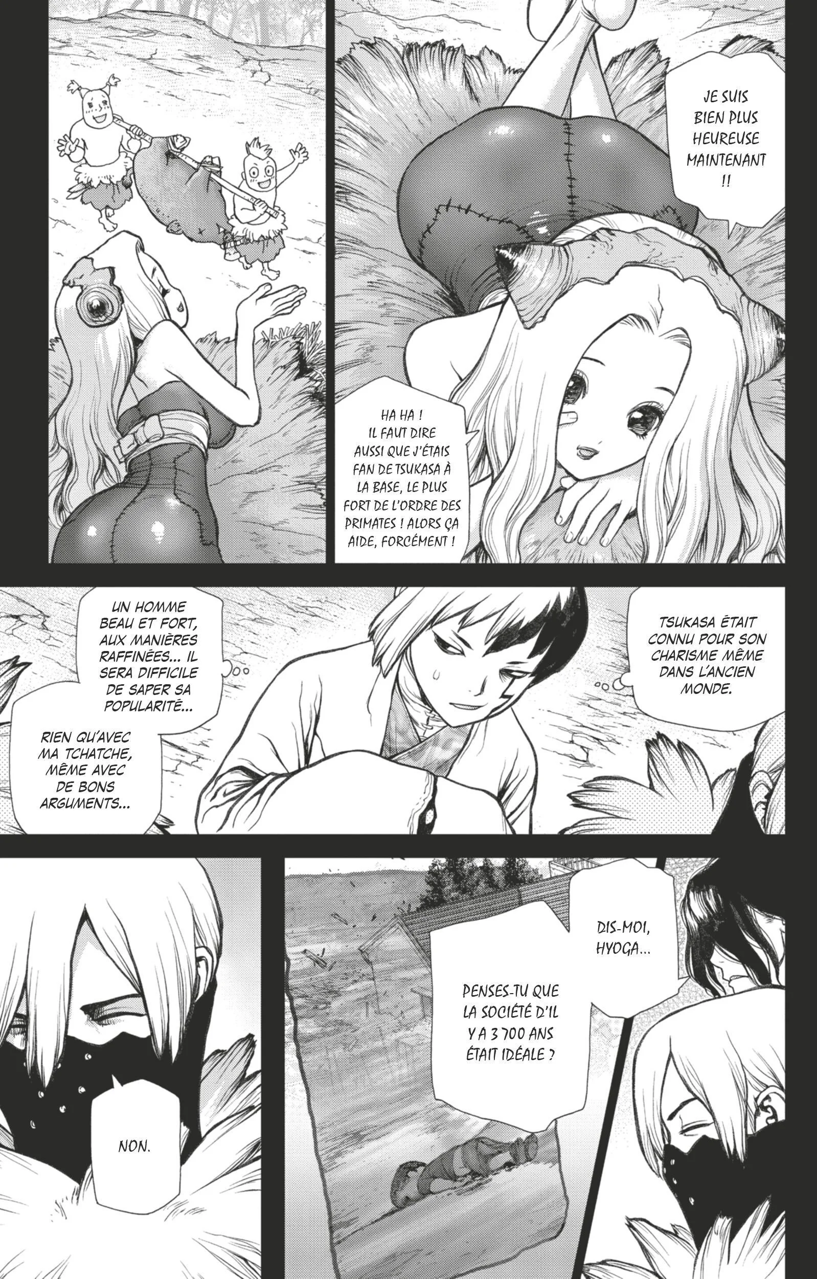 Dr. STONE Chapitre 6 - Page 134
