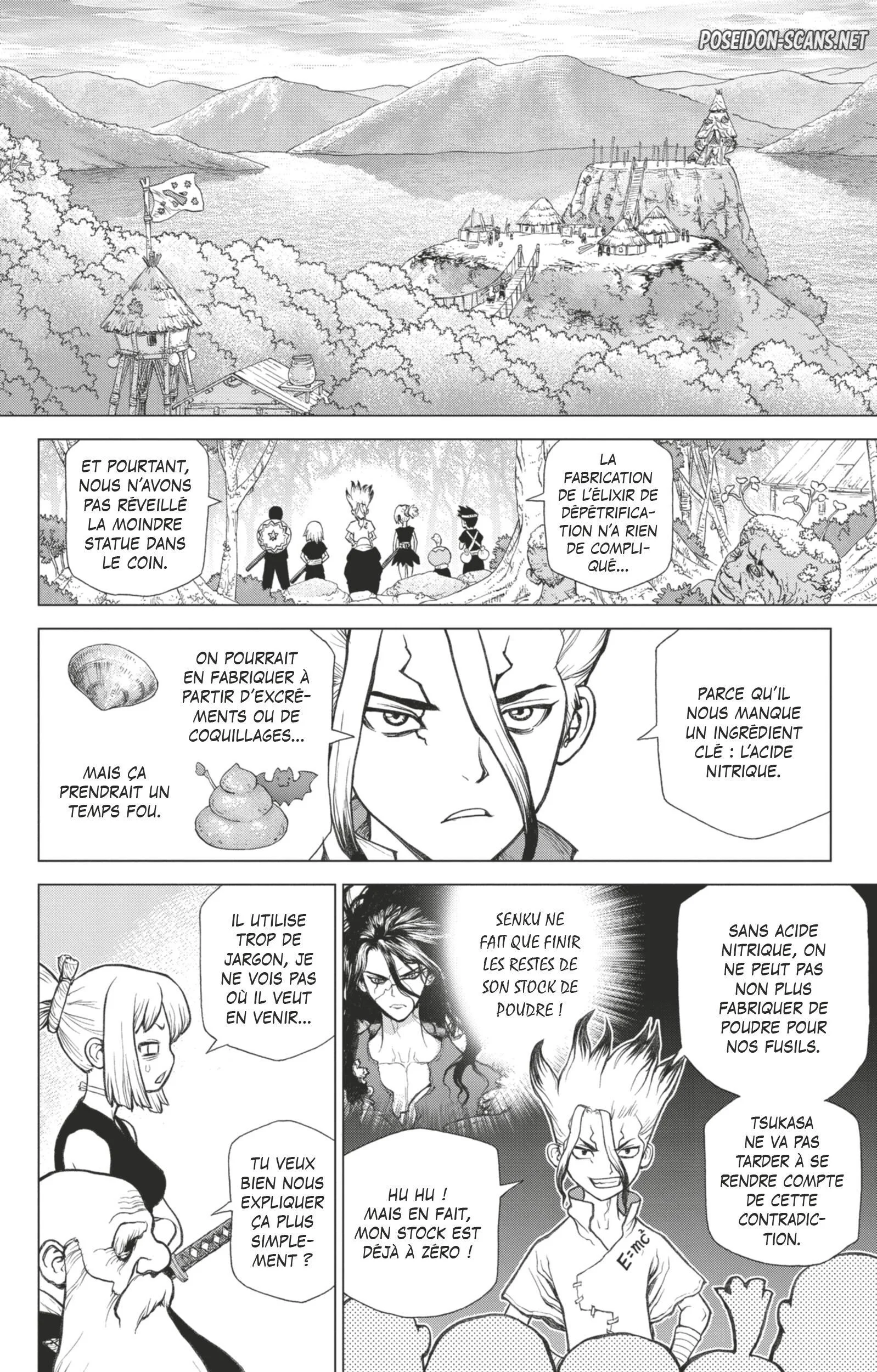Dr. STONE Chapitre 6 - Page 139
