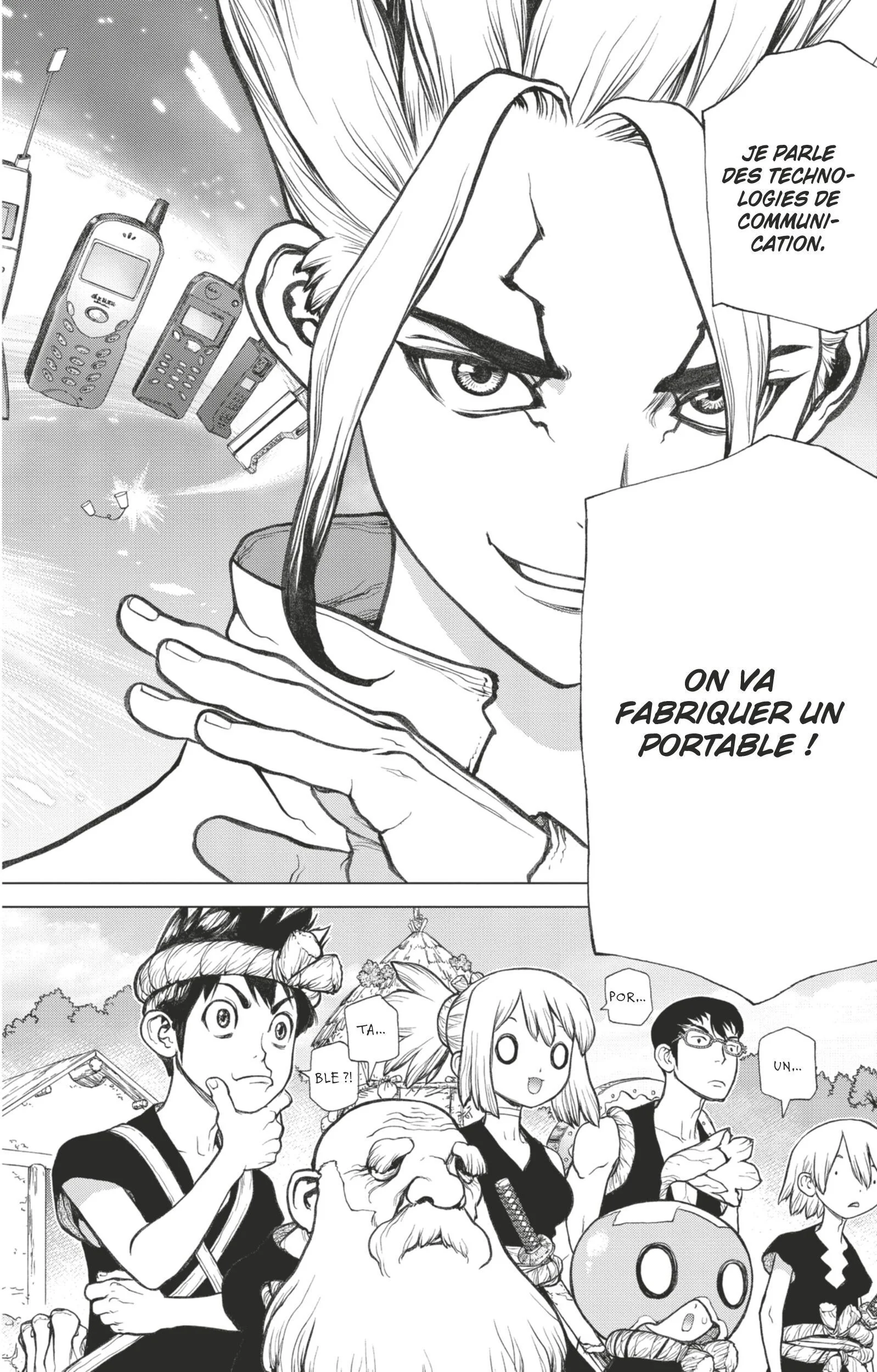 Dr. STONE Chapitre 6 - Page 141