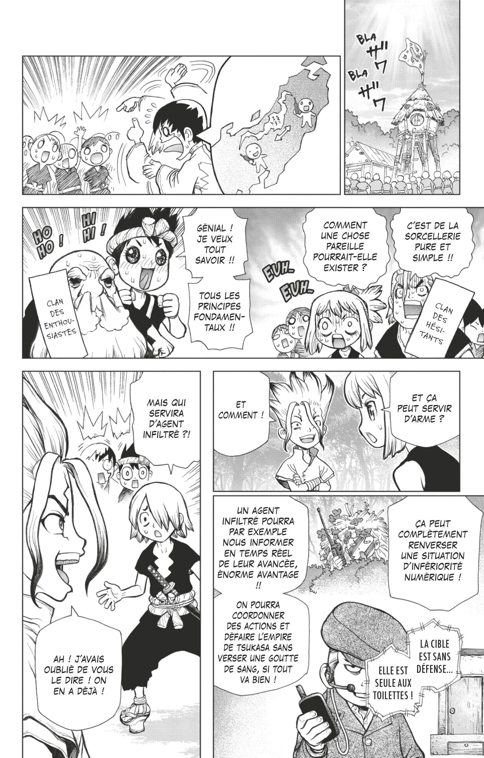 Dr. STONE Chapitre 6 - Page 143