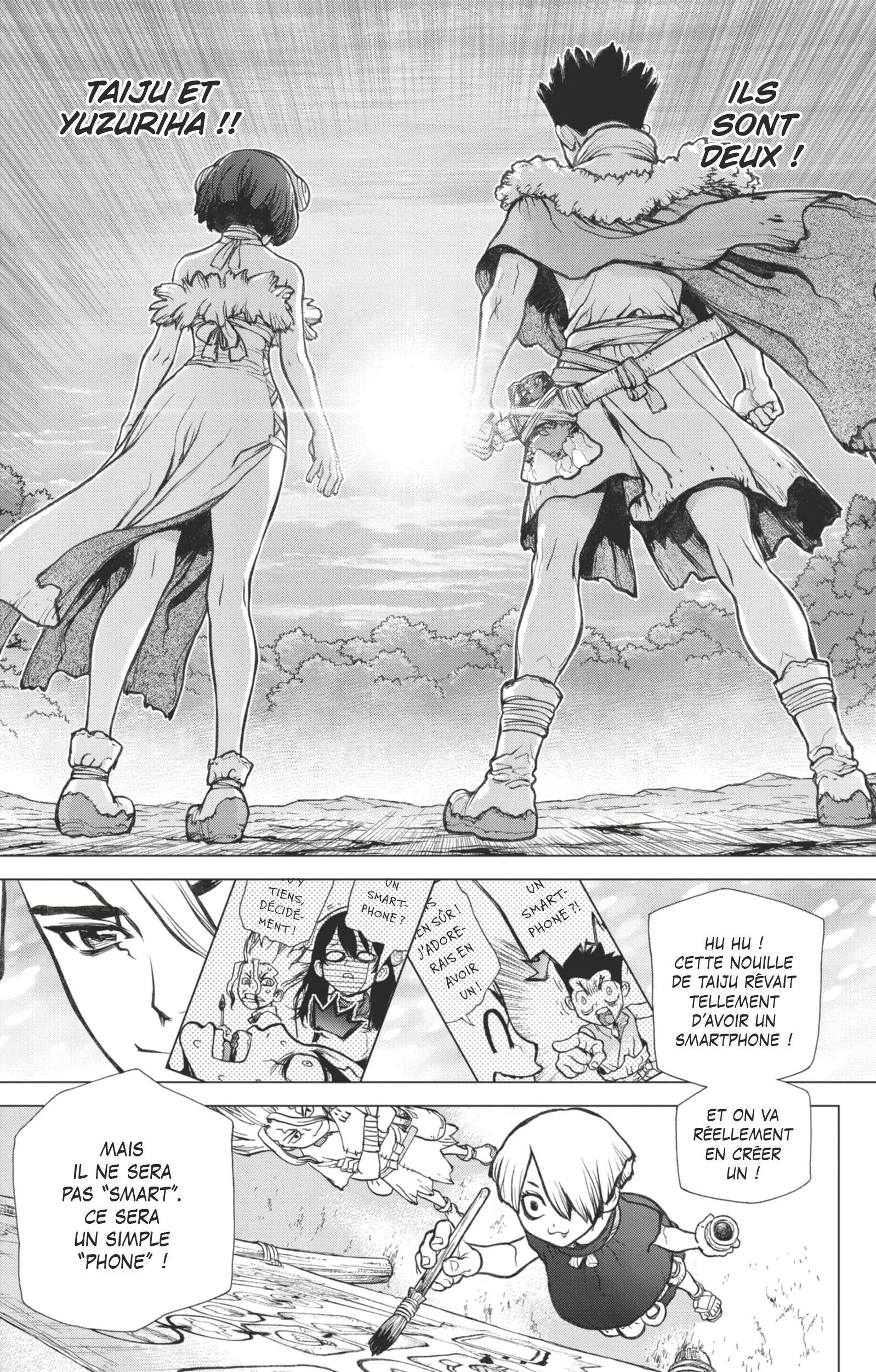 Dr. STONE Chapitre 6 - Page 144
