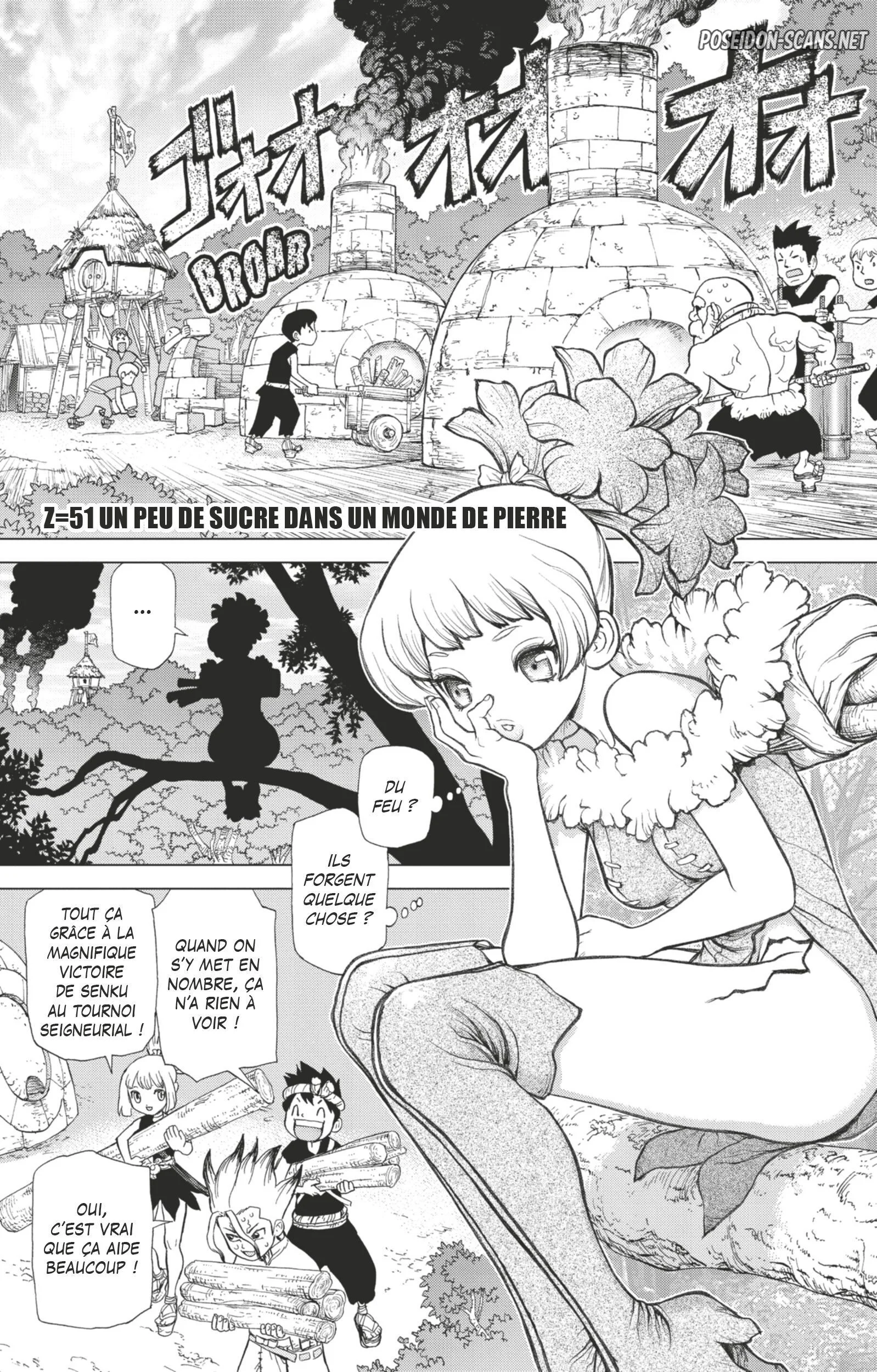 Dr. STONE Chapitre 6 - Page 148