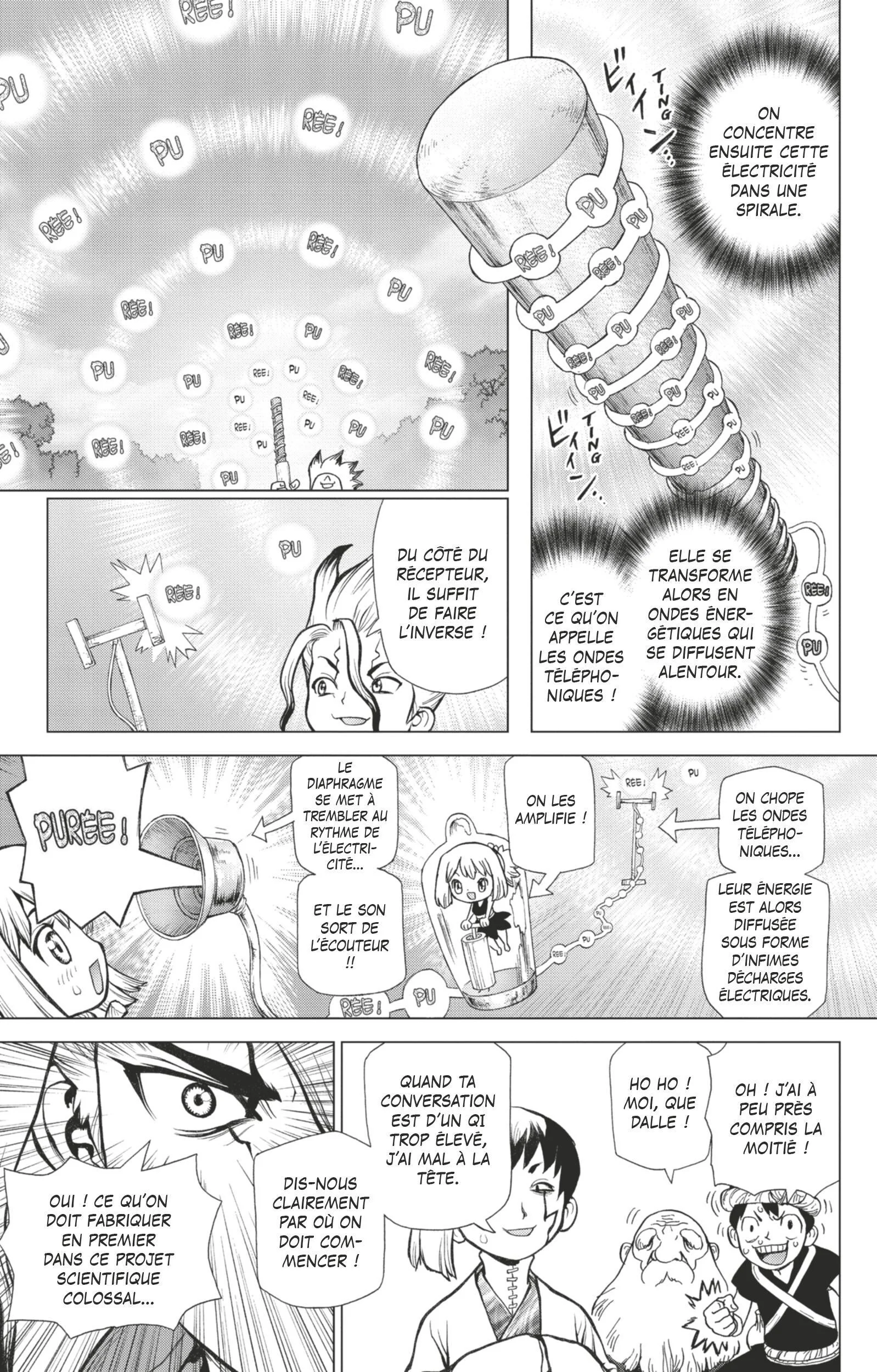 Dr. STONE Chapitre 6 - Page 150