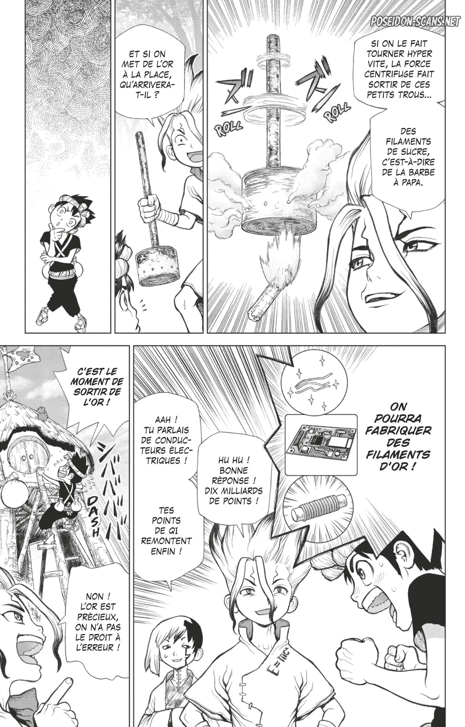 Dr. STONE Chapitre 6 - Page 154