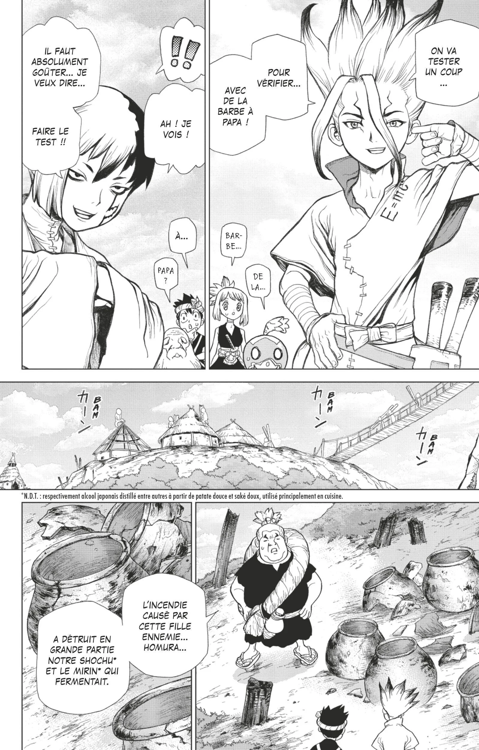 Dr. STONE Chapitre 6 - Page 155
