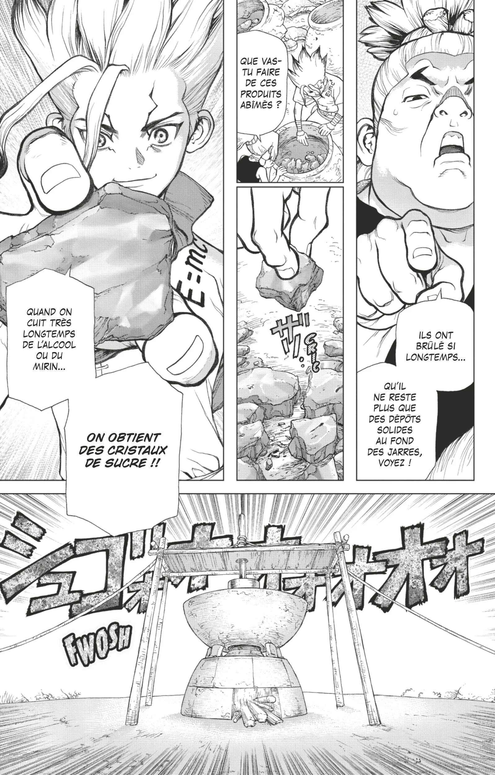 Dr. STONE Chapitre 6 - Page 156