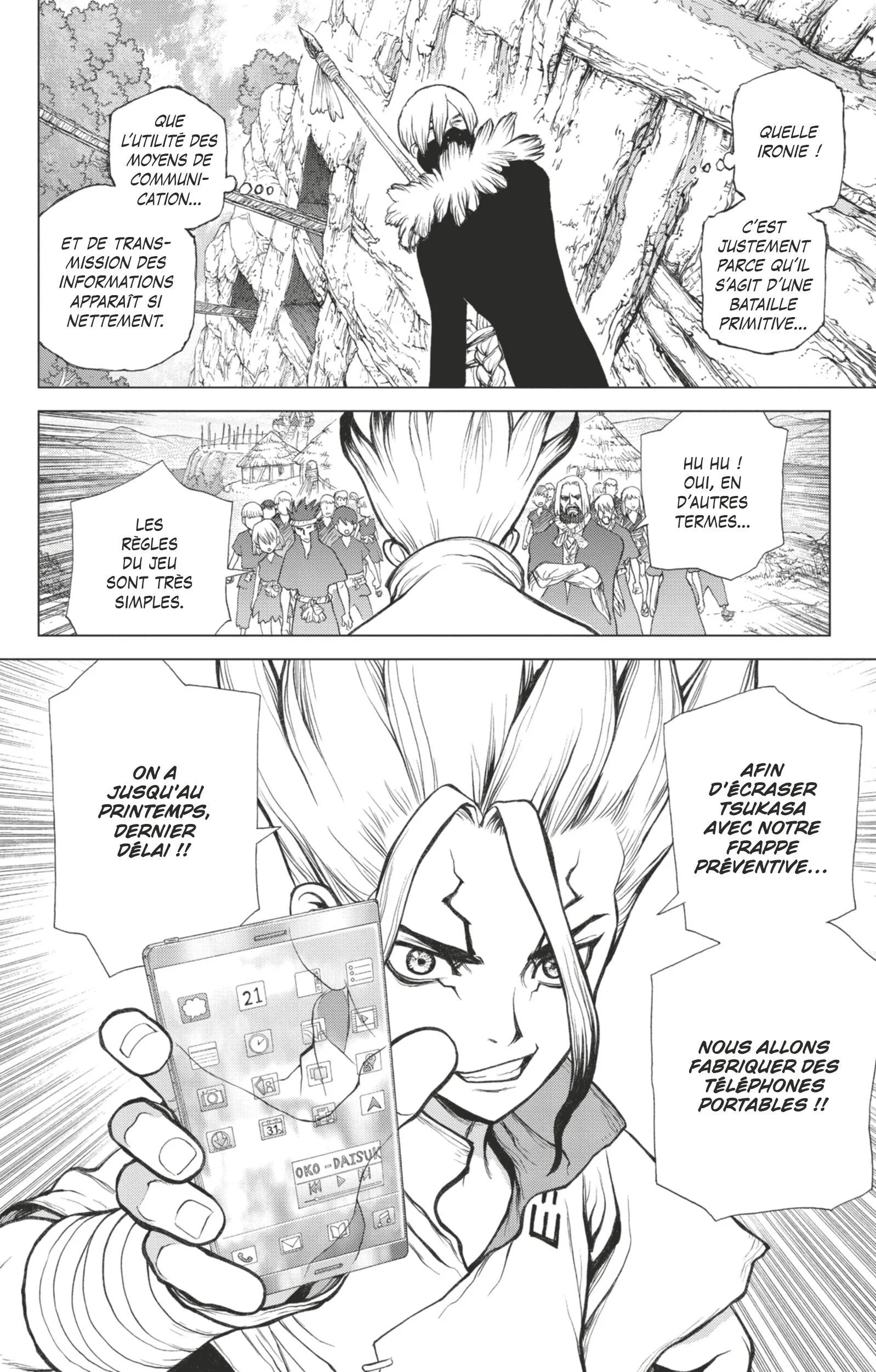 Dr. STONE Chapitre 6 - Page 171