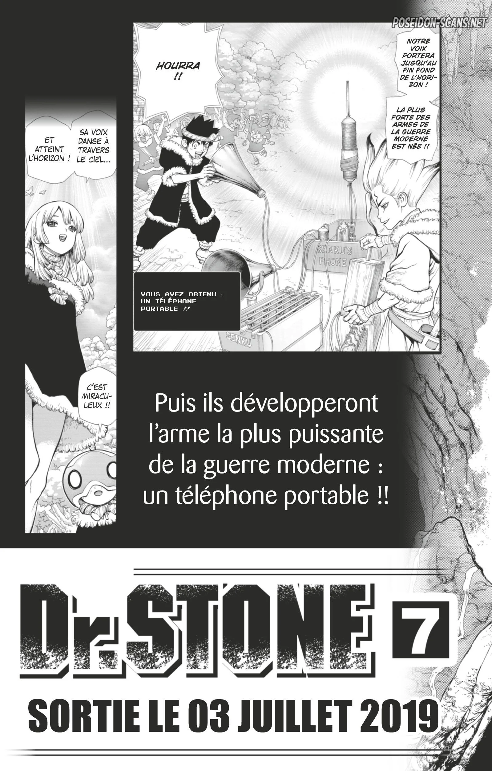Dr. STONE Chapitre 6 - Page 190
