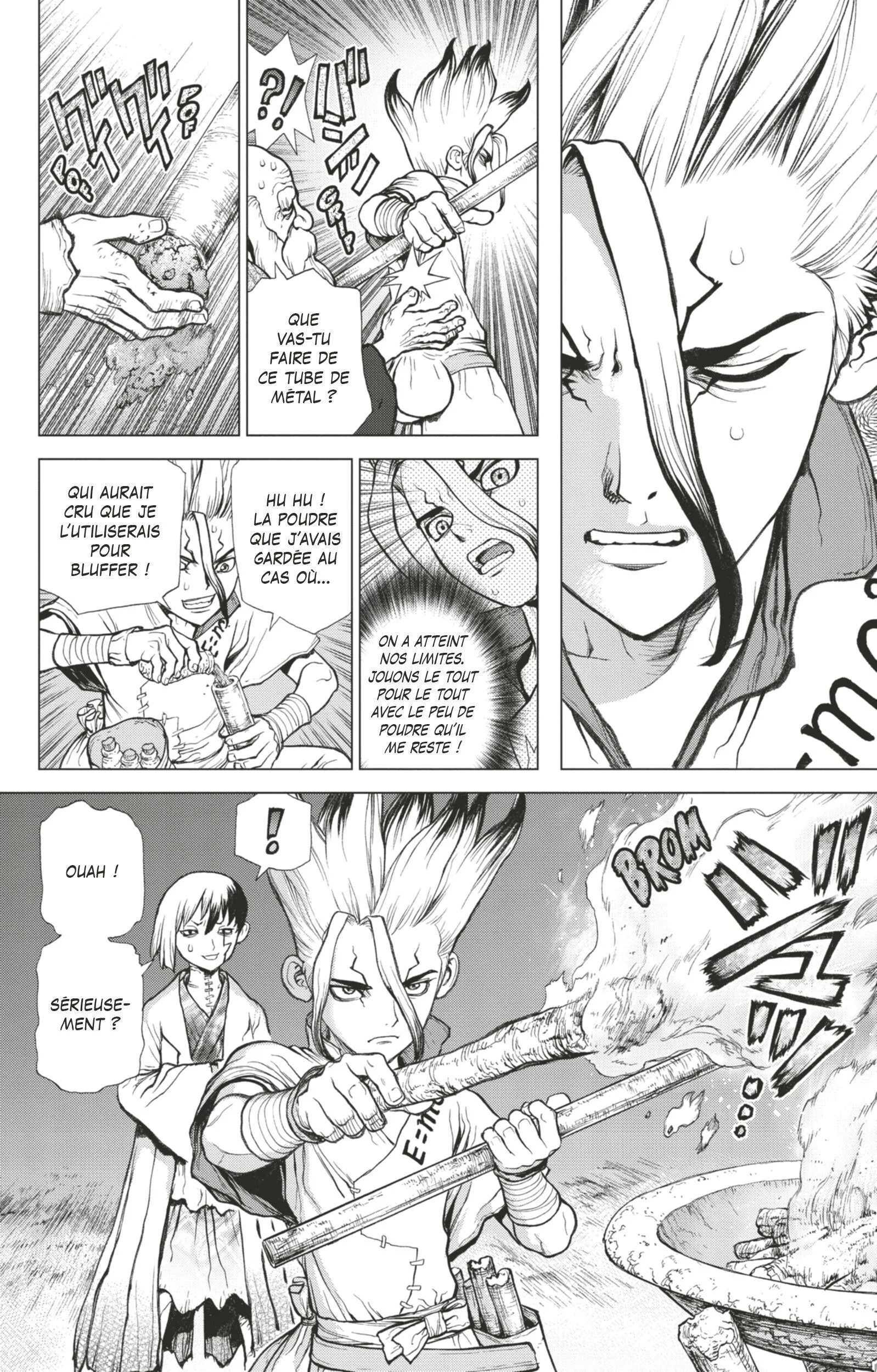 Dr. STONE Chapitre 6 - Page 59