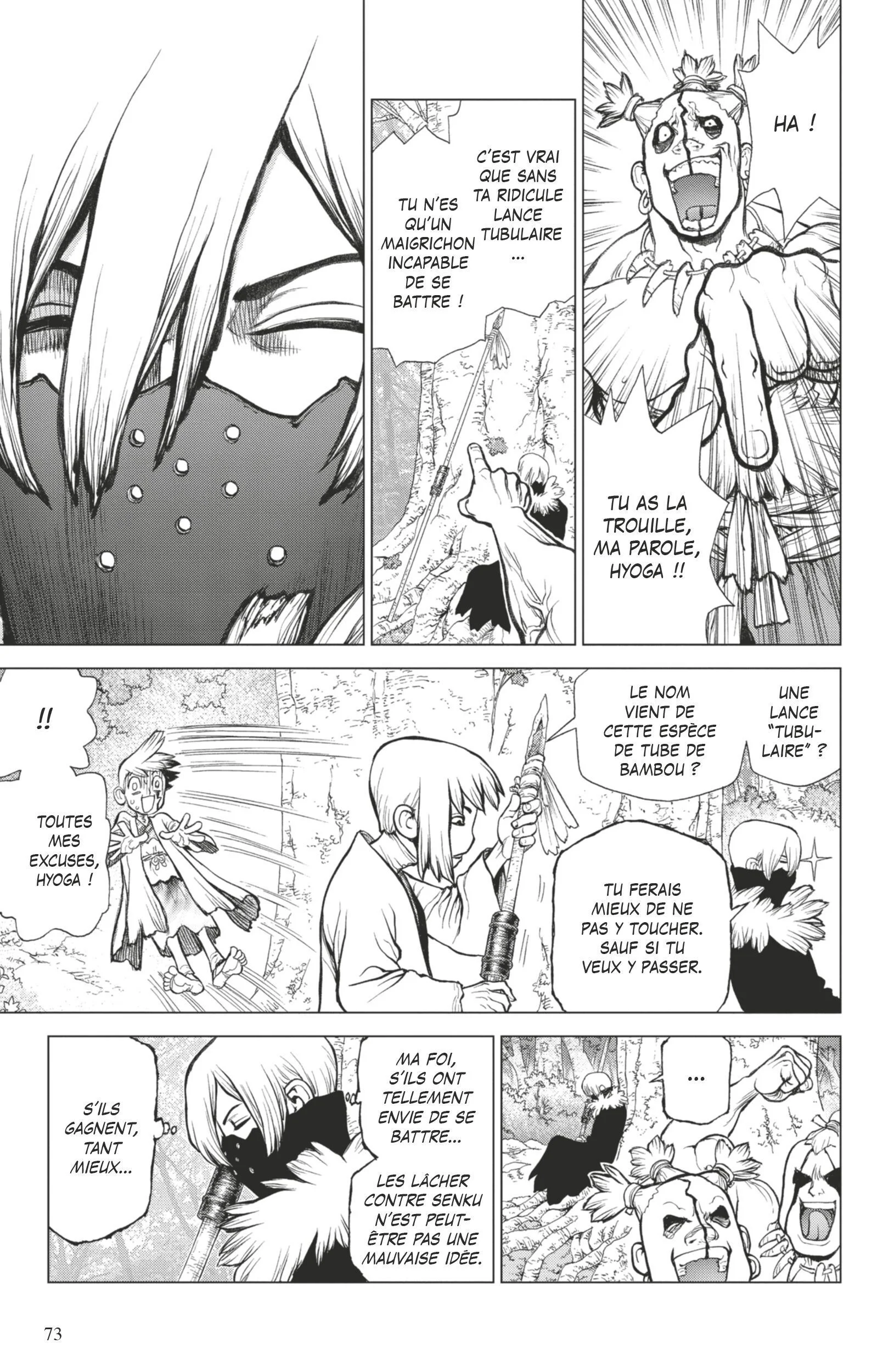 Dr. STONE Chapitre 6 - Page 72