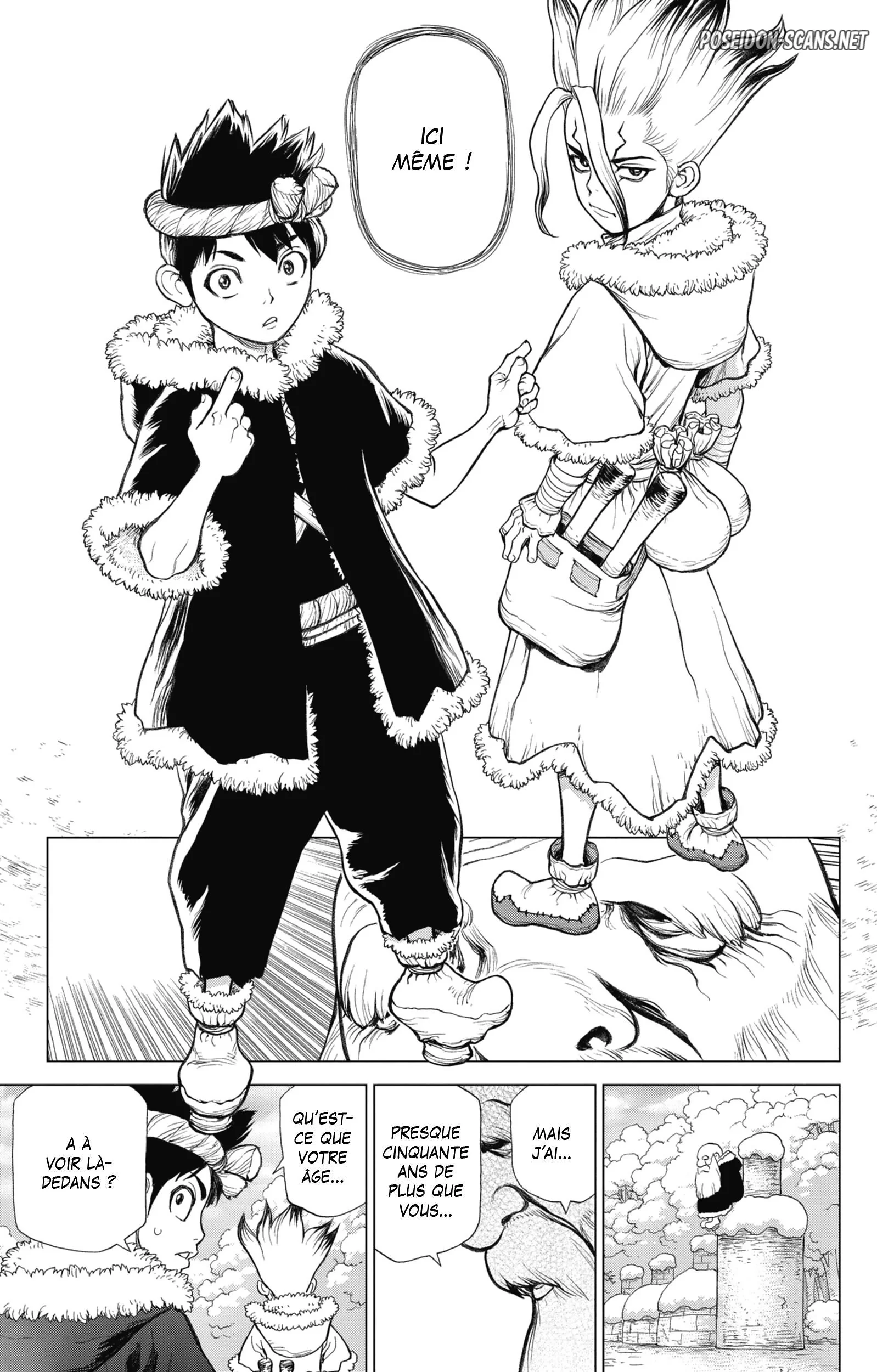Dr. STONE Chapitre 7 - Page 100