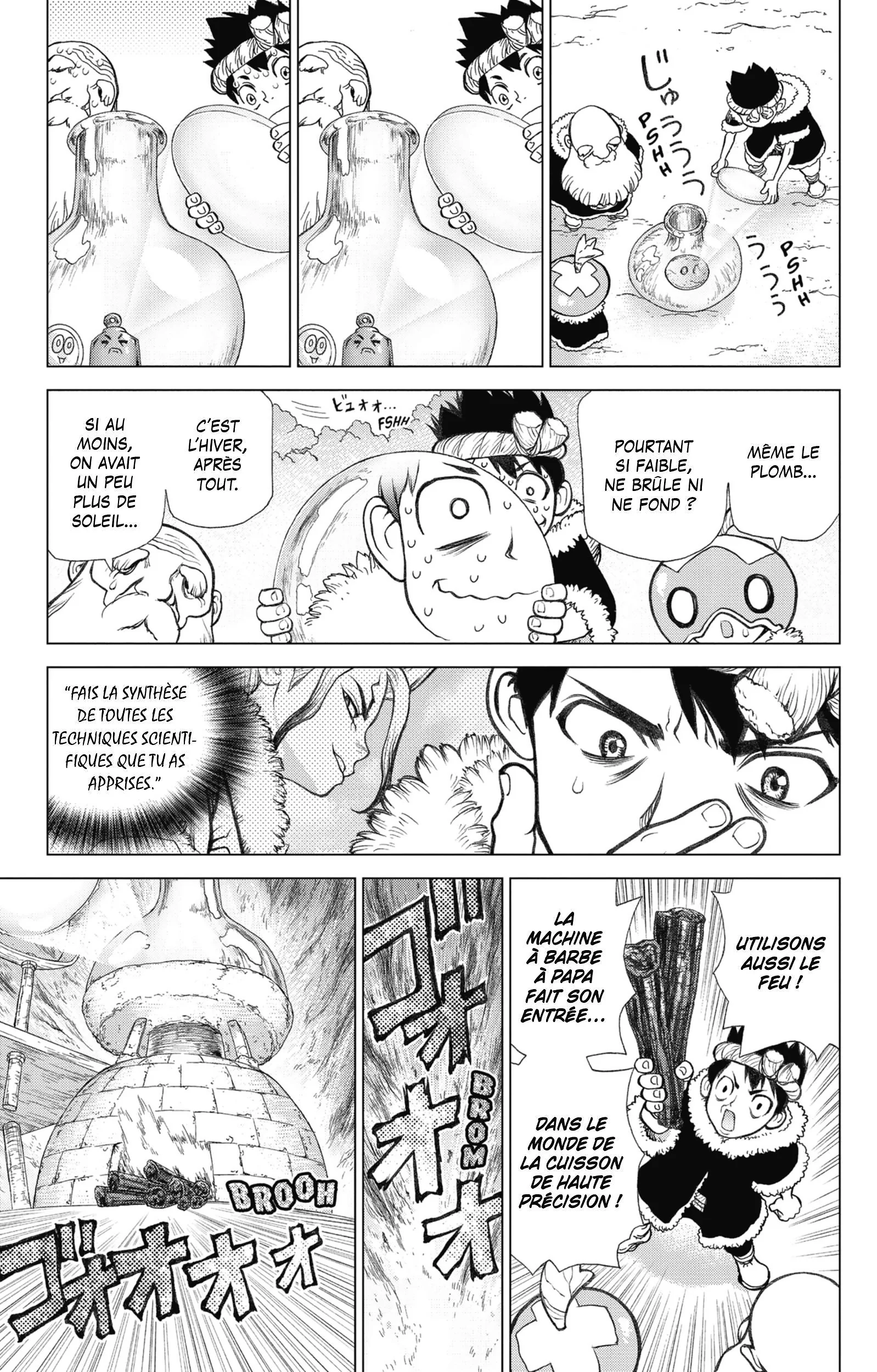 Dr. STONE Chapitre 7 - Page 104