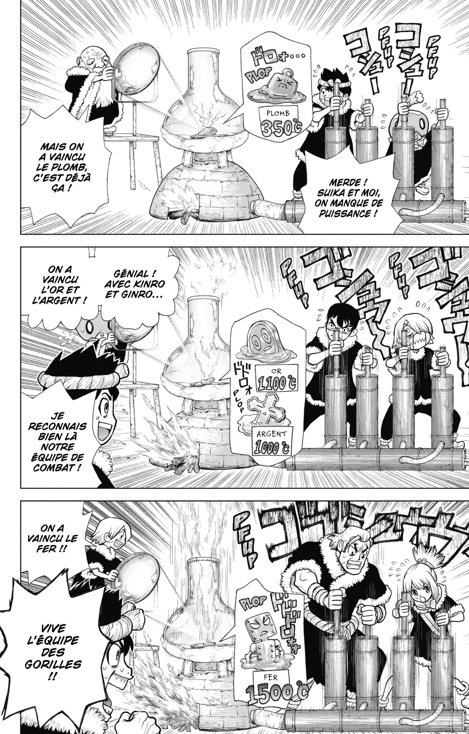 Dr. STONE Chapitre 7 - Page 105