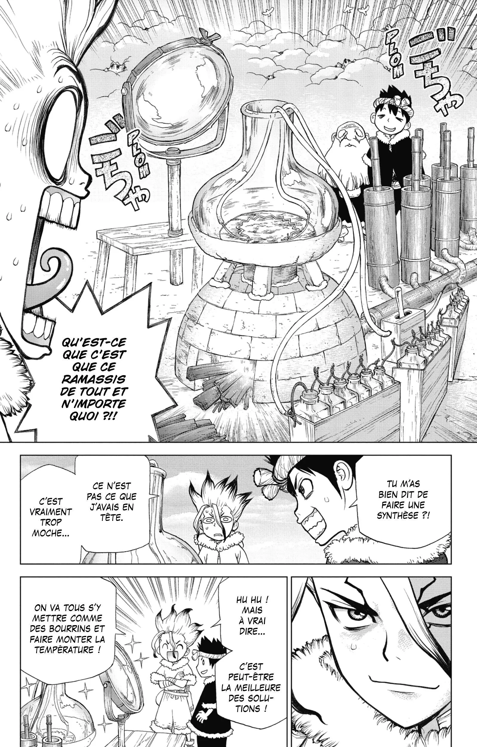 Dr. STONE Chapitre 7 - Page 107