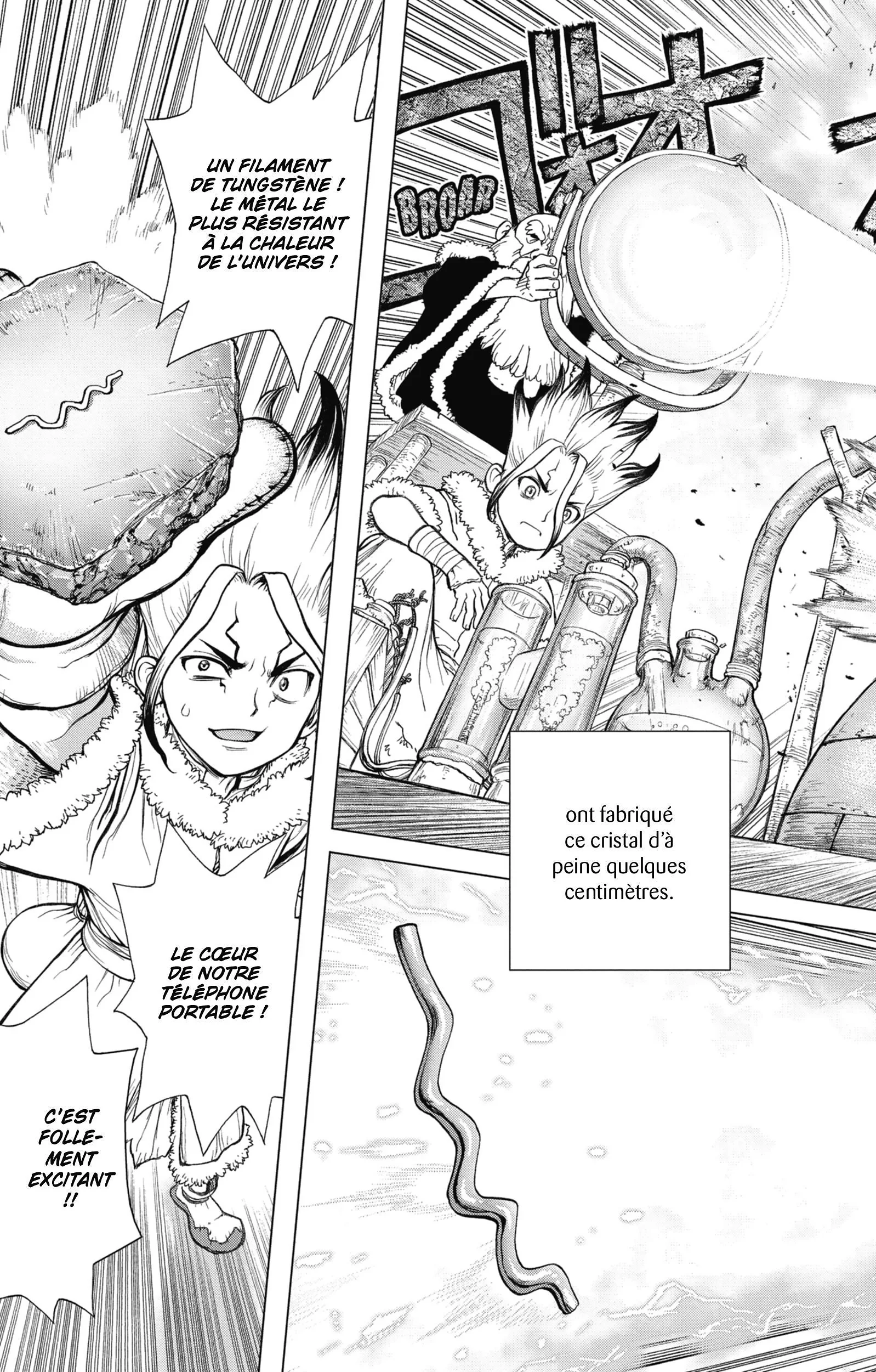 Dr. STONE Chapitre 7 - Page 110