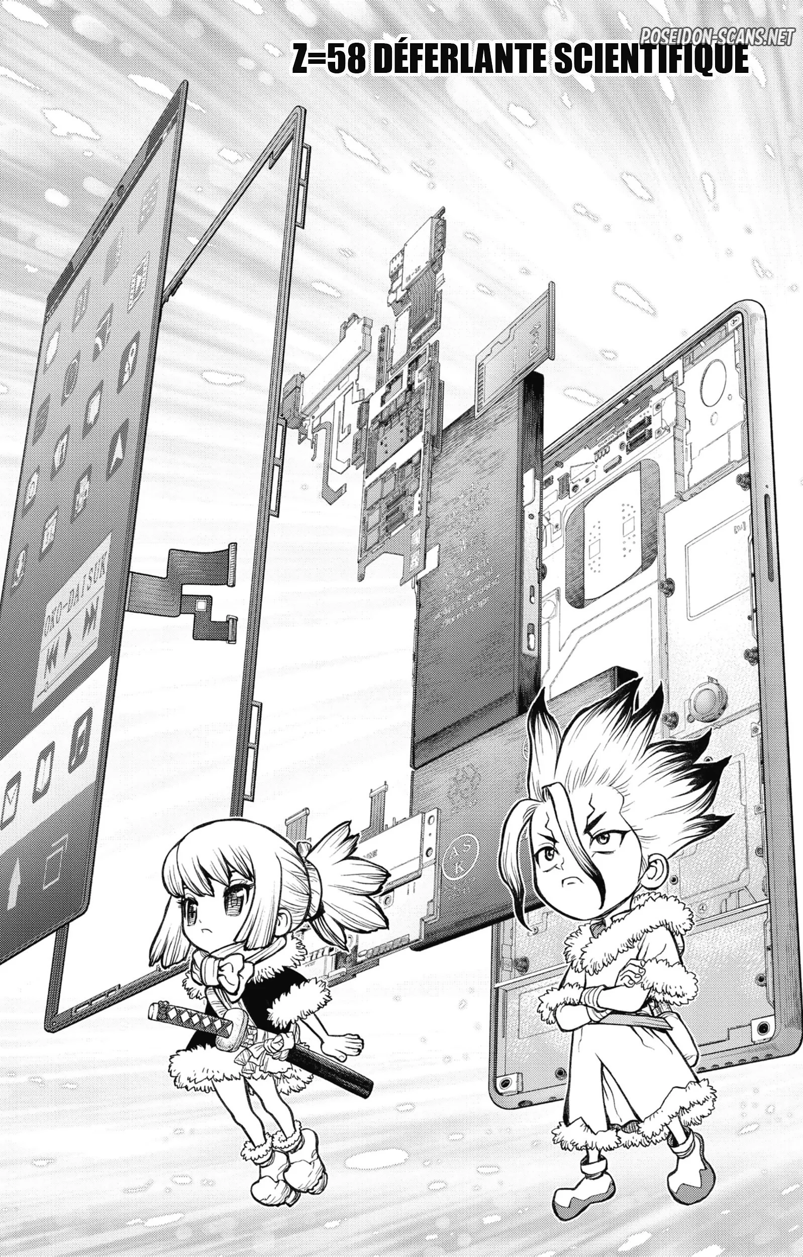 Dr. STONE Chapitre 7 - Page 112