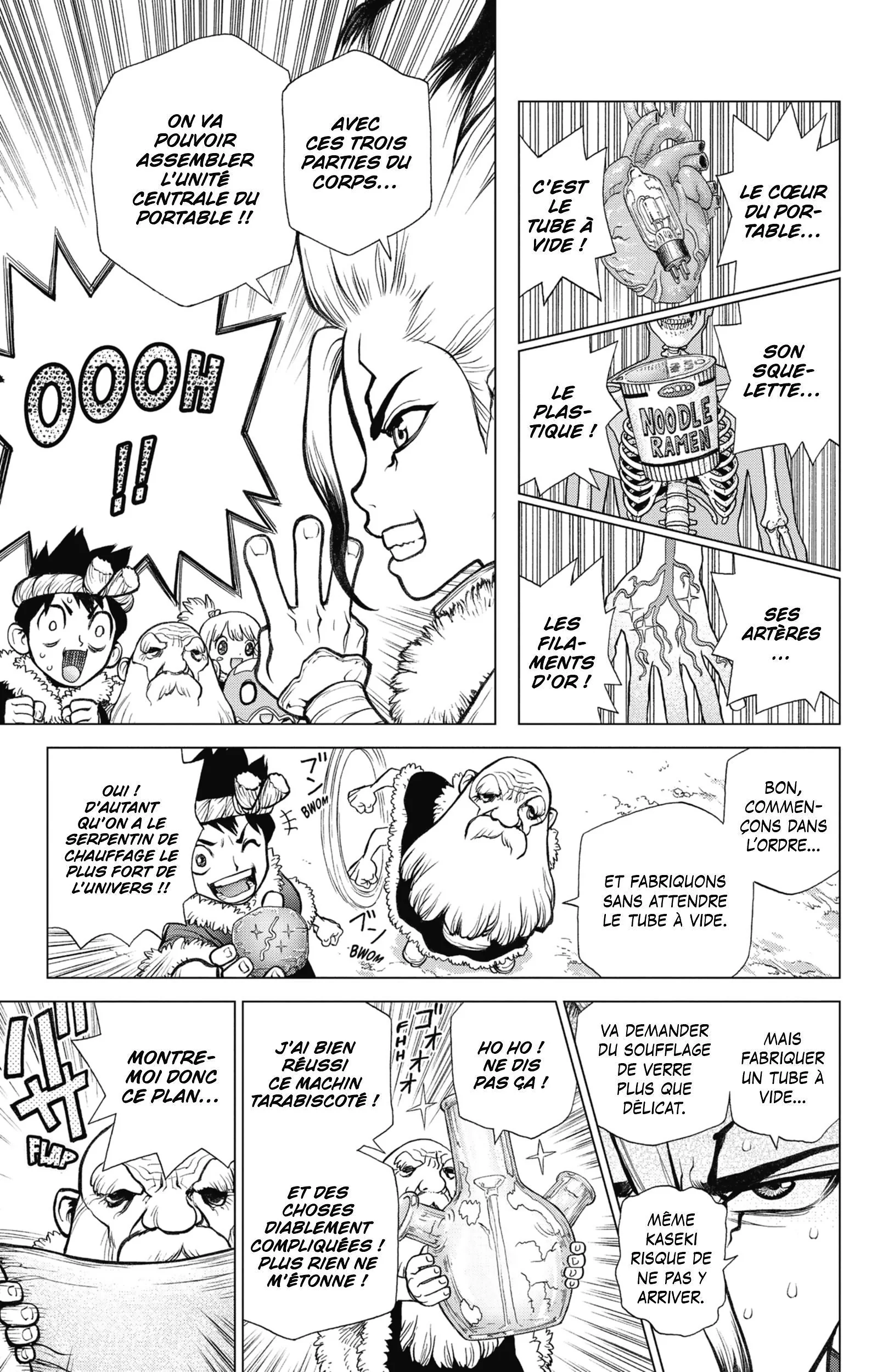 Dr. STONE Chapitre 7 - Page 114