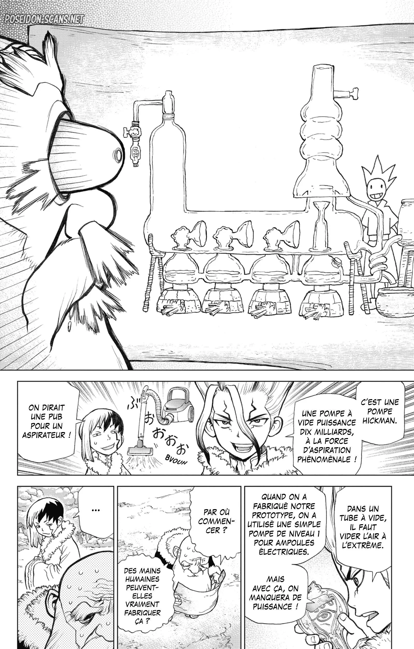 Dr. STONE Chapitre 7 - Page 115