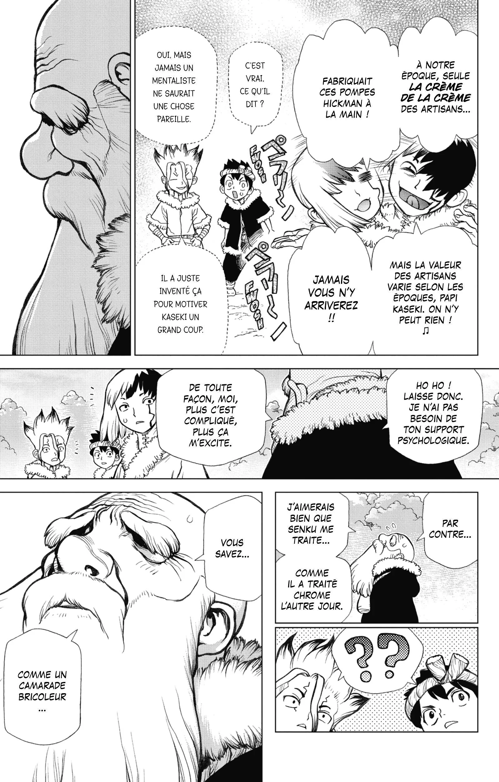 Dr. STONE Chapitre 7 - Page 116