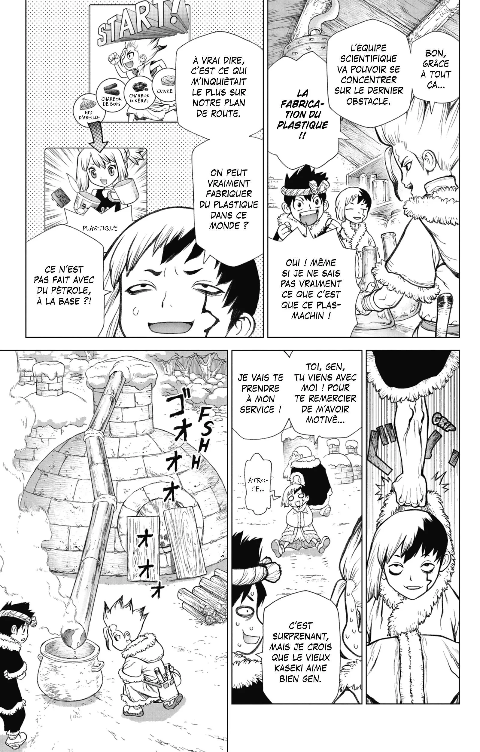 Dr. STONE Chapitre 7 - Page 120
