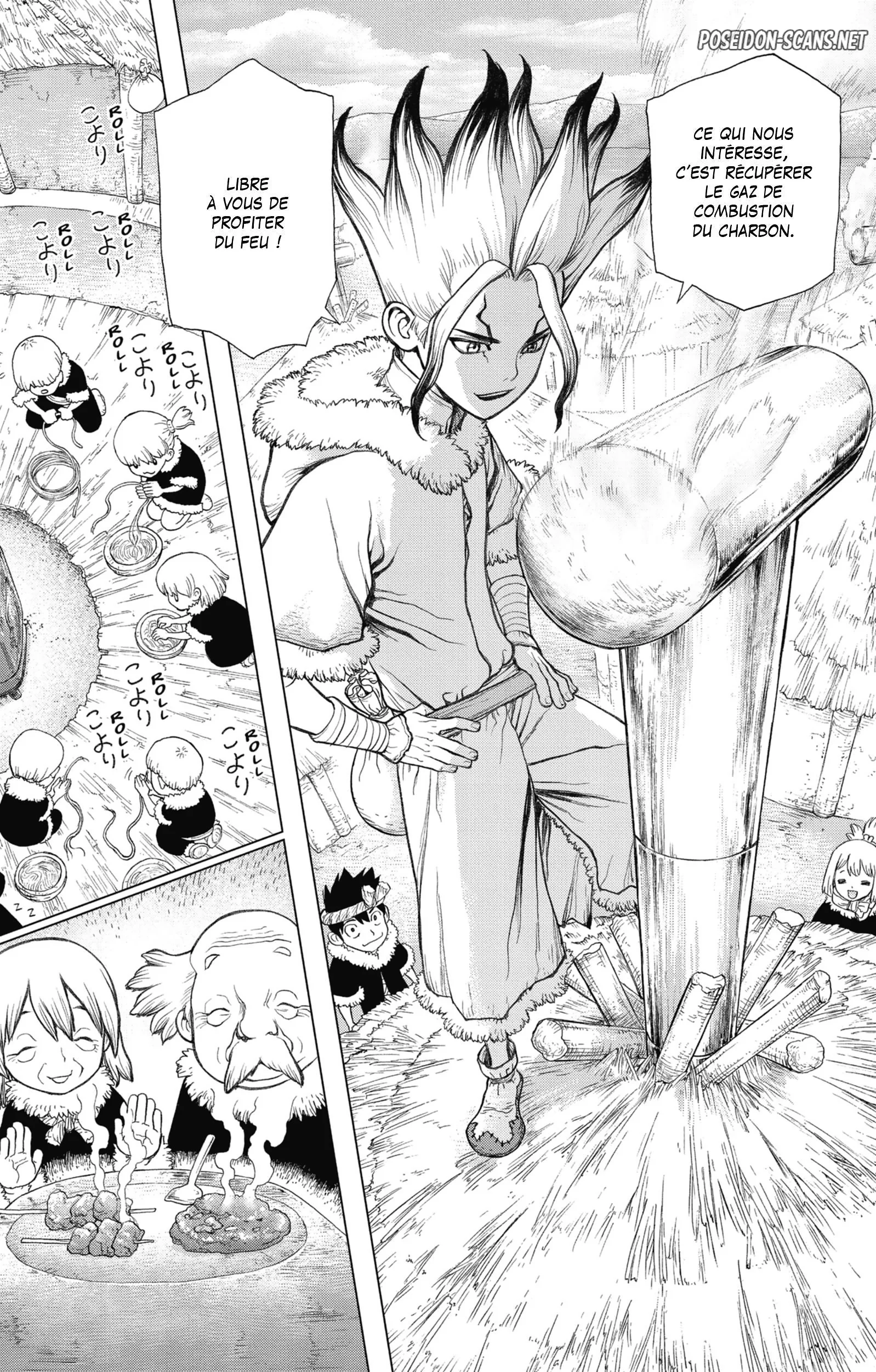 Dr. STONE Chapitre 7 - Page 124