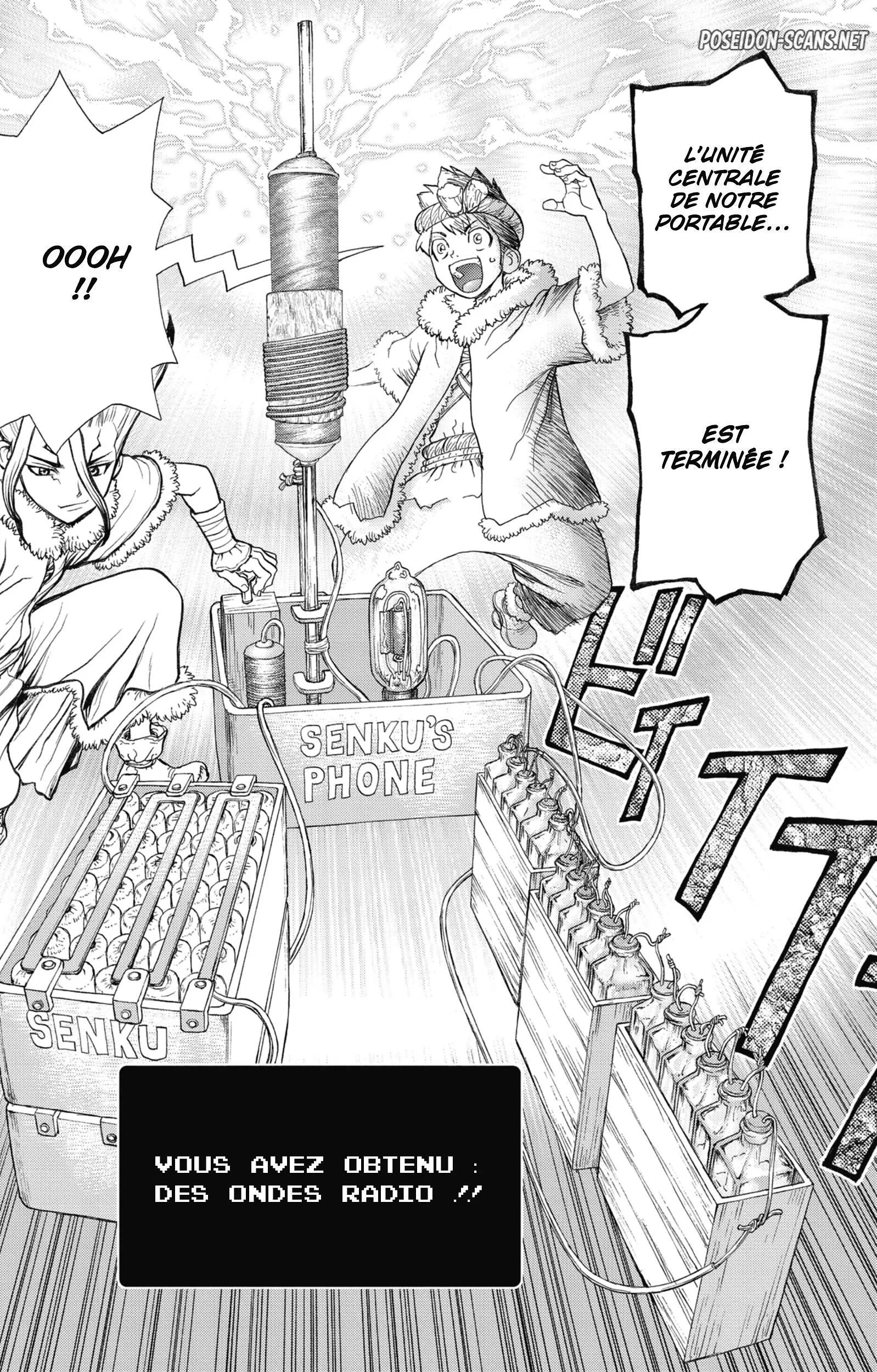 Dr. STONE Chapitre 7 - Page 130