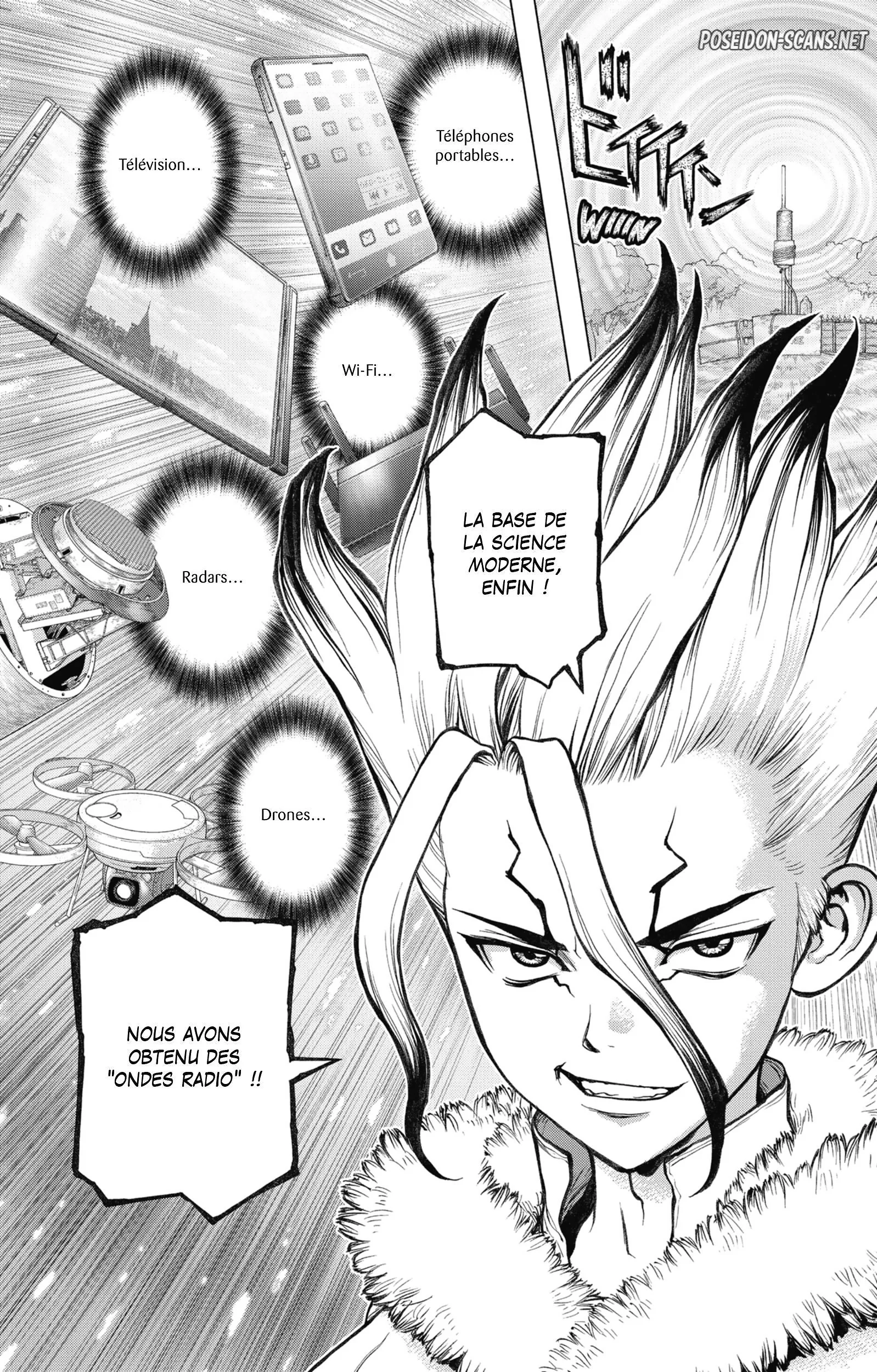 Dr. STONE Chapitre 7 - Page 133