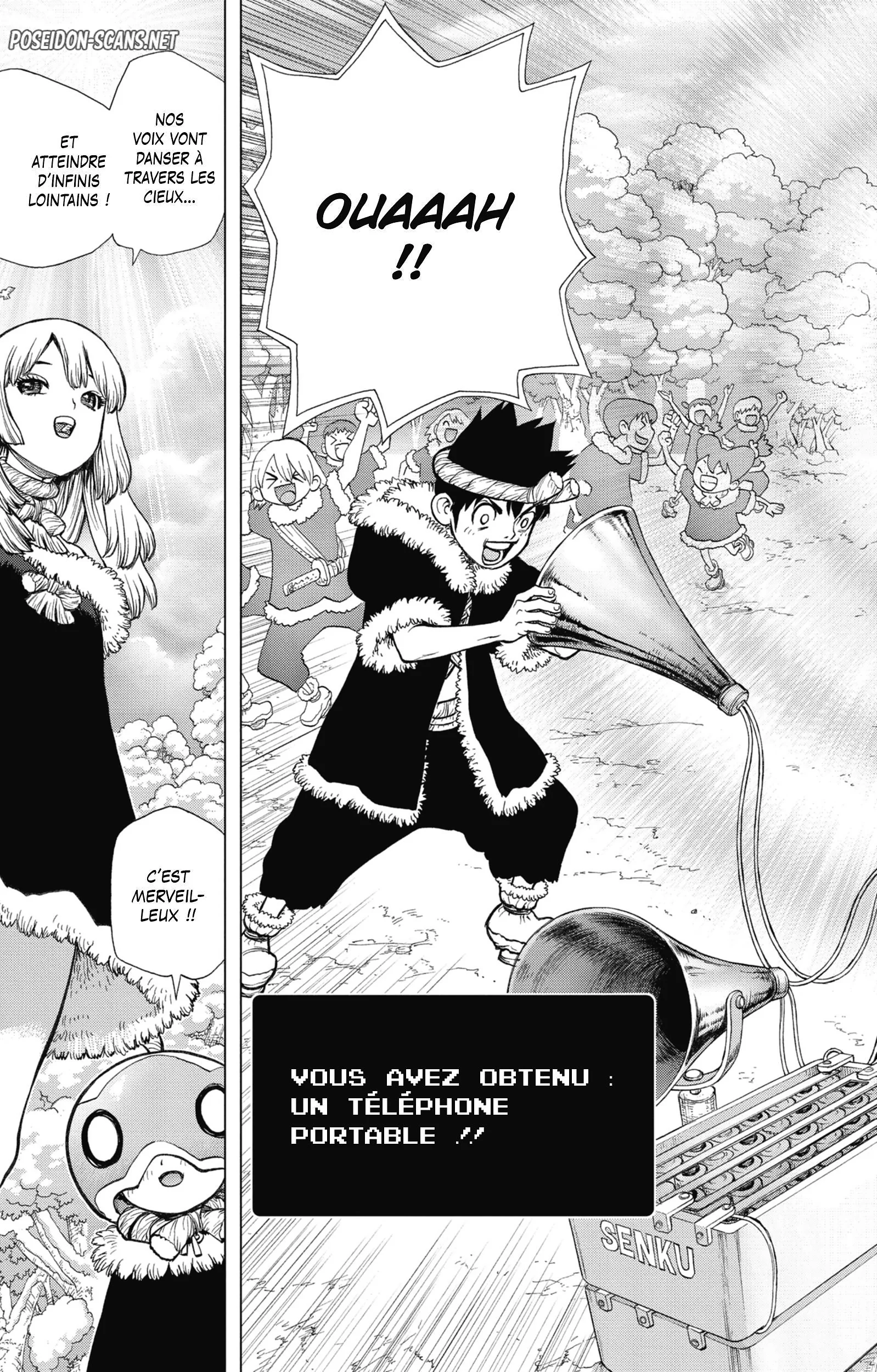 Dr. STONE Chapitre 7 - Page 136