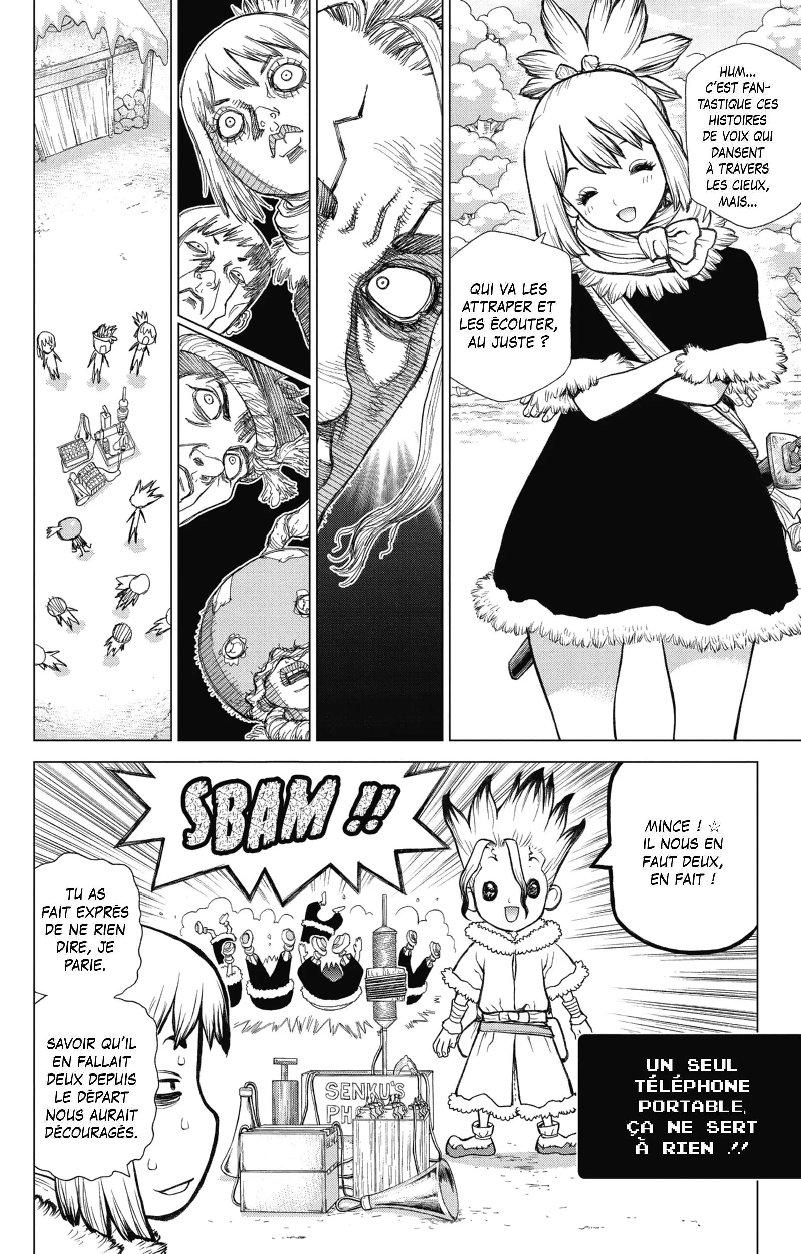 Dr. STONE Chapitre 7 - Page 137
