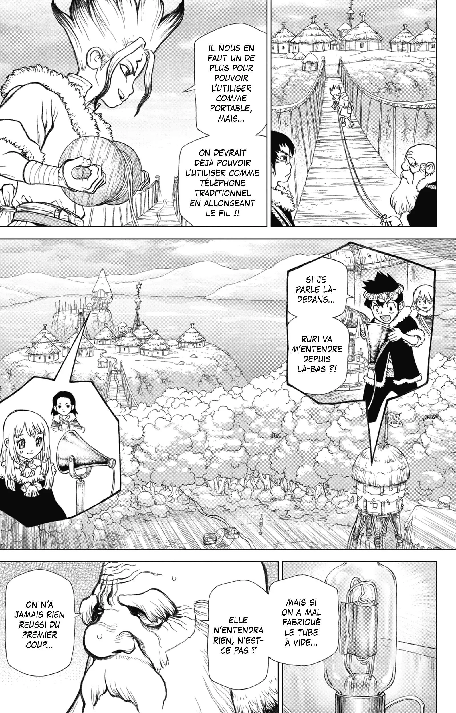 Dr. STONE Chapitre 7 - Page 138