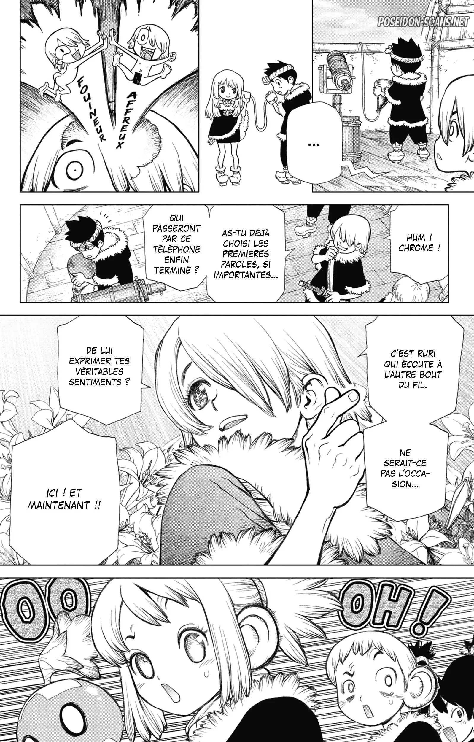 Dr. STONE Chapitre 7 - Page 139