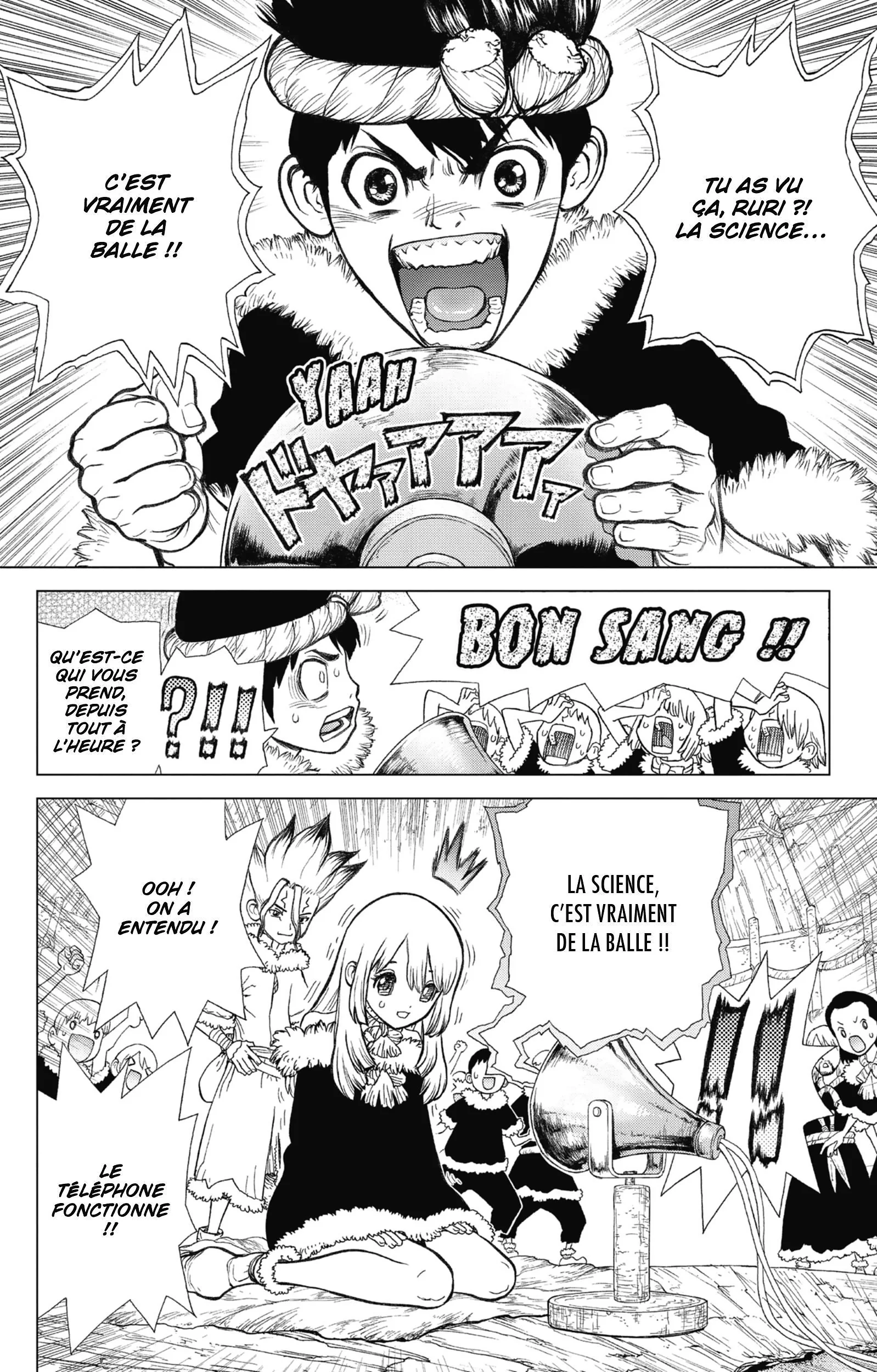 Dr. STONE Chapitre 7 - Page 141