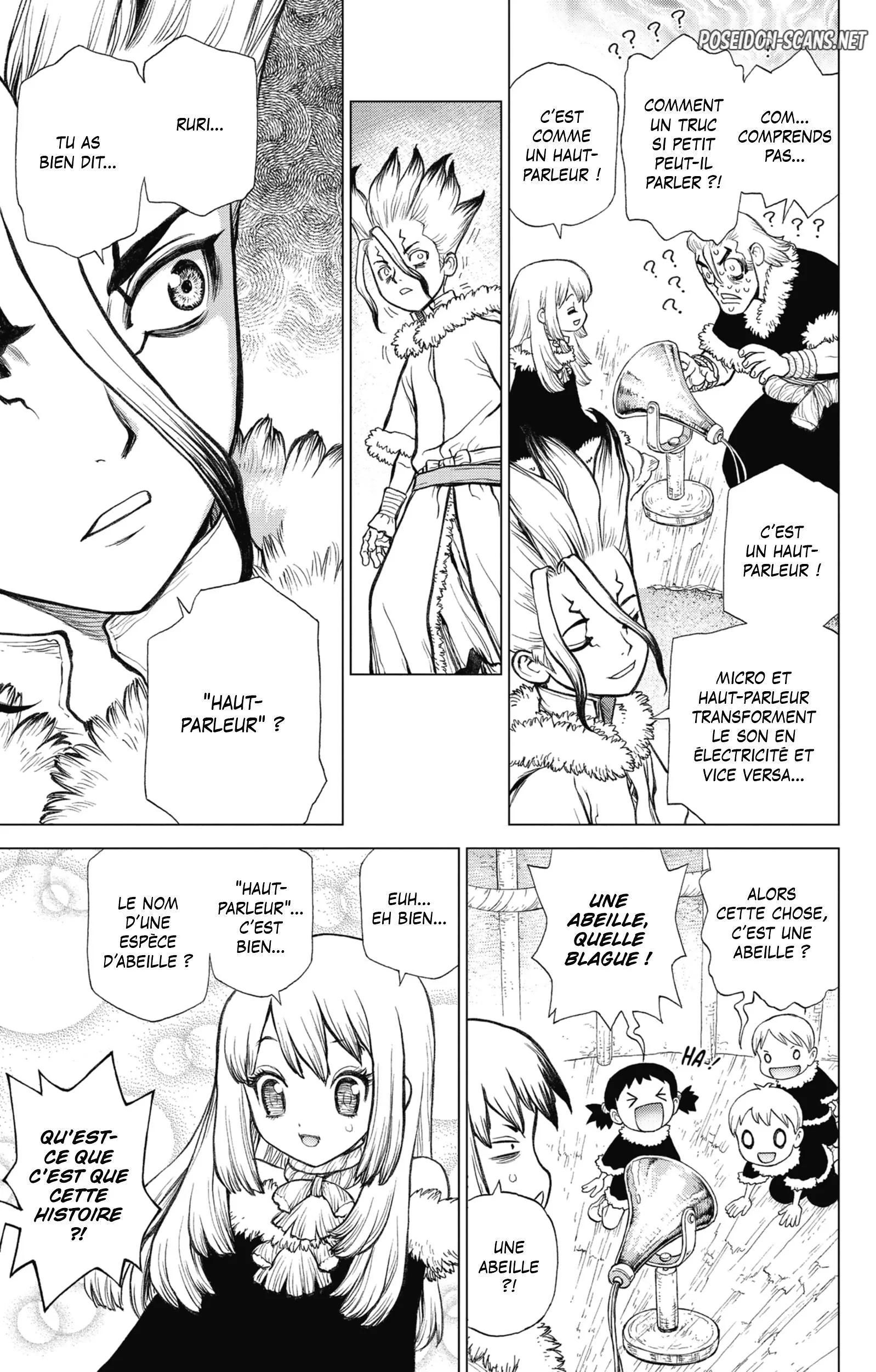 Dr. STONE Chapitre 7 - Page 142