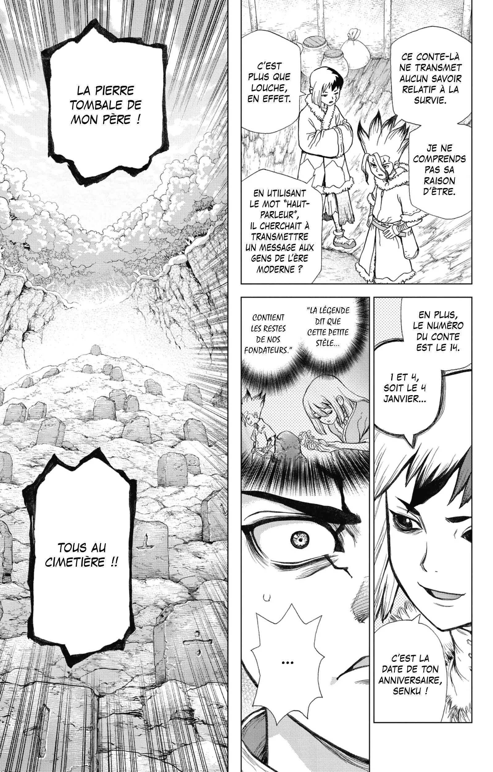 Dr. STONE Chapitre 7 - Page 144