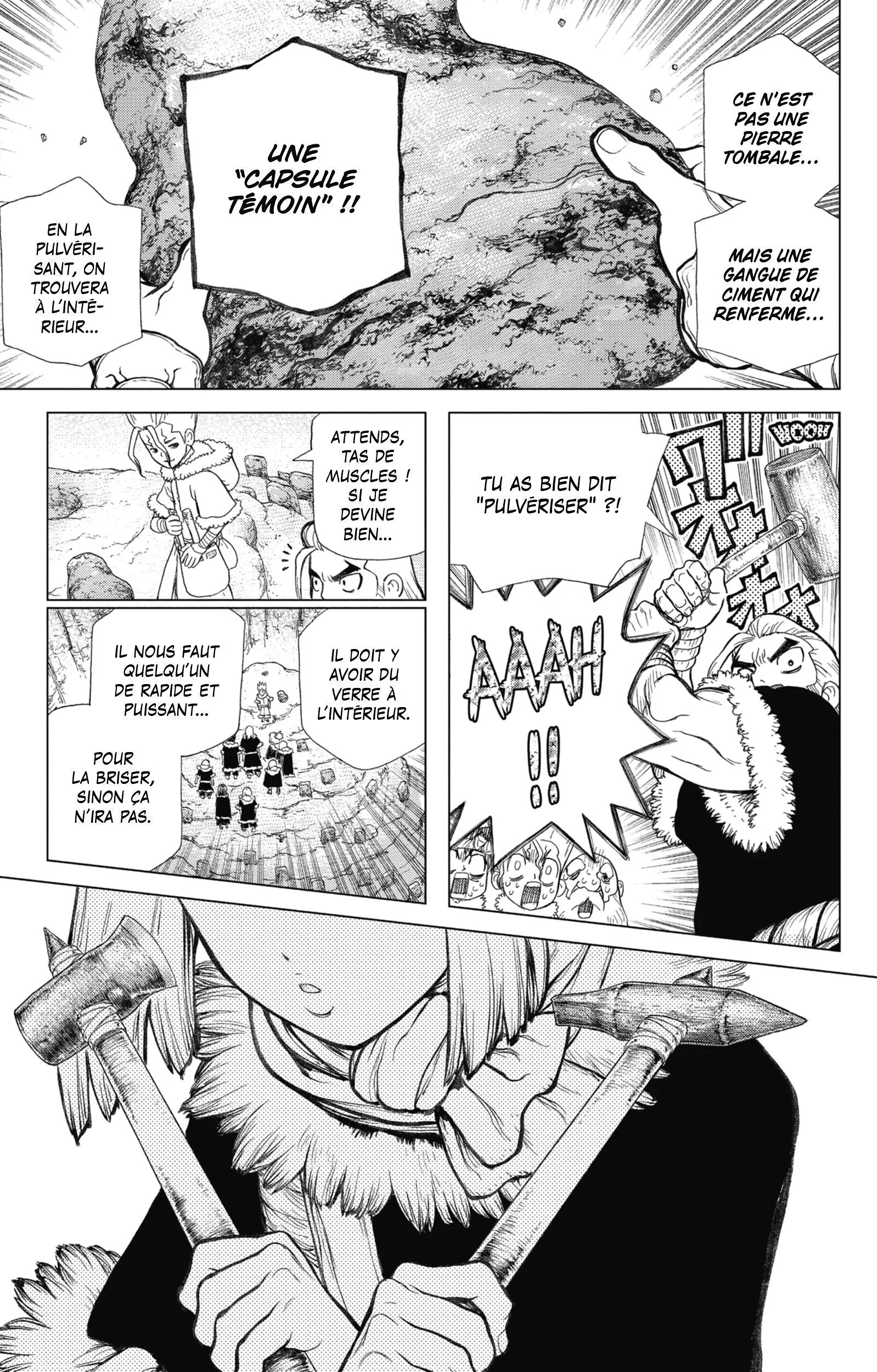 Dr. STONE Chapitre 7 - Page 146