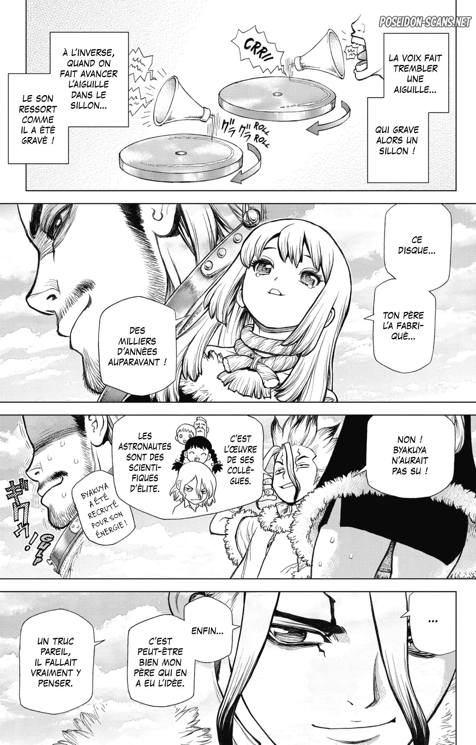 Dr. STONE Chapitre 7 - Page 154