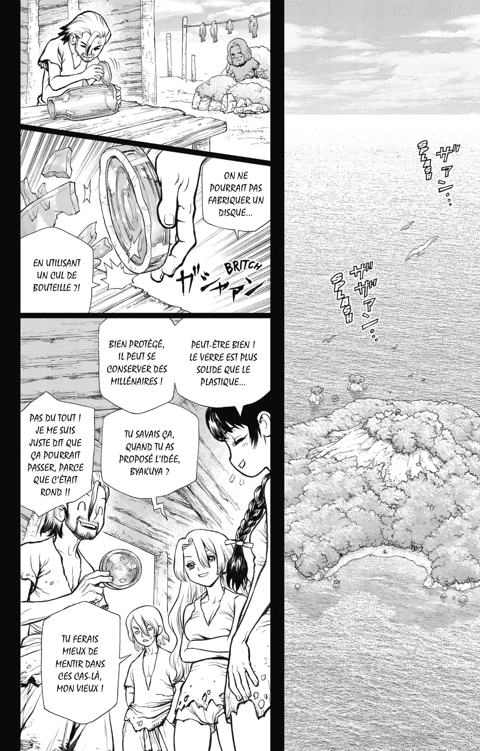 Dr. STONE Chapitre 7 - Page 155