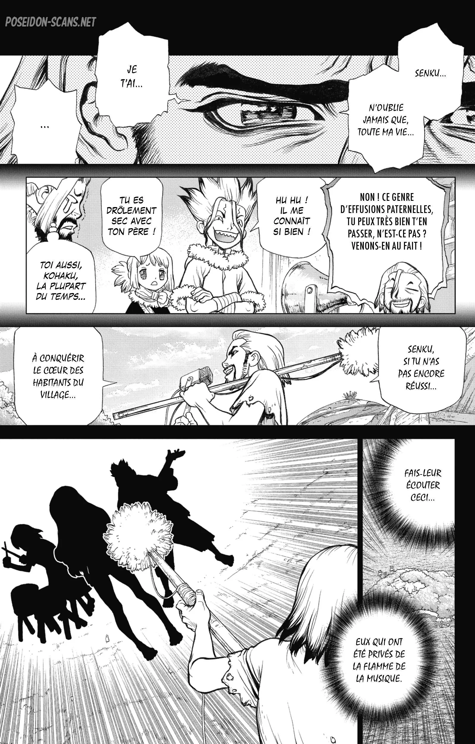 Dr. STONE Chapitre 7 - Page 160