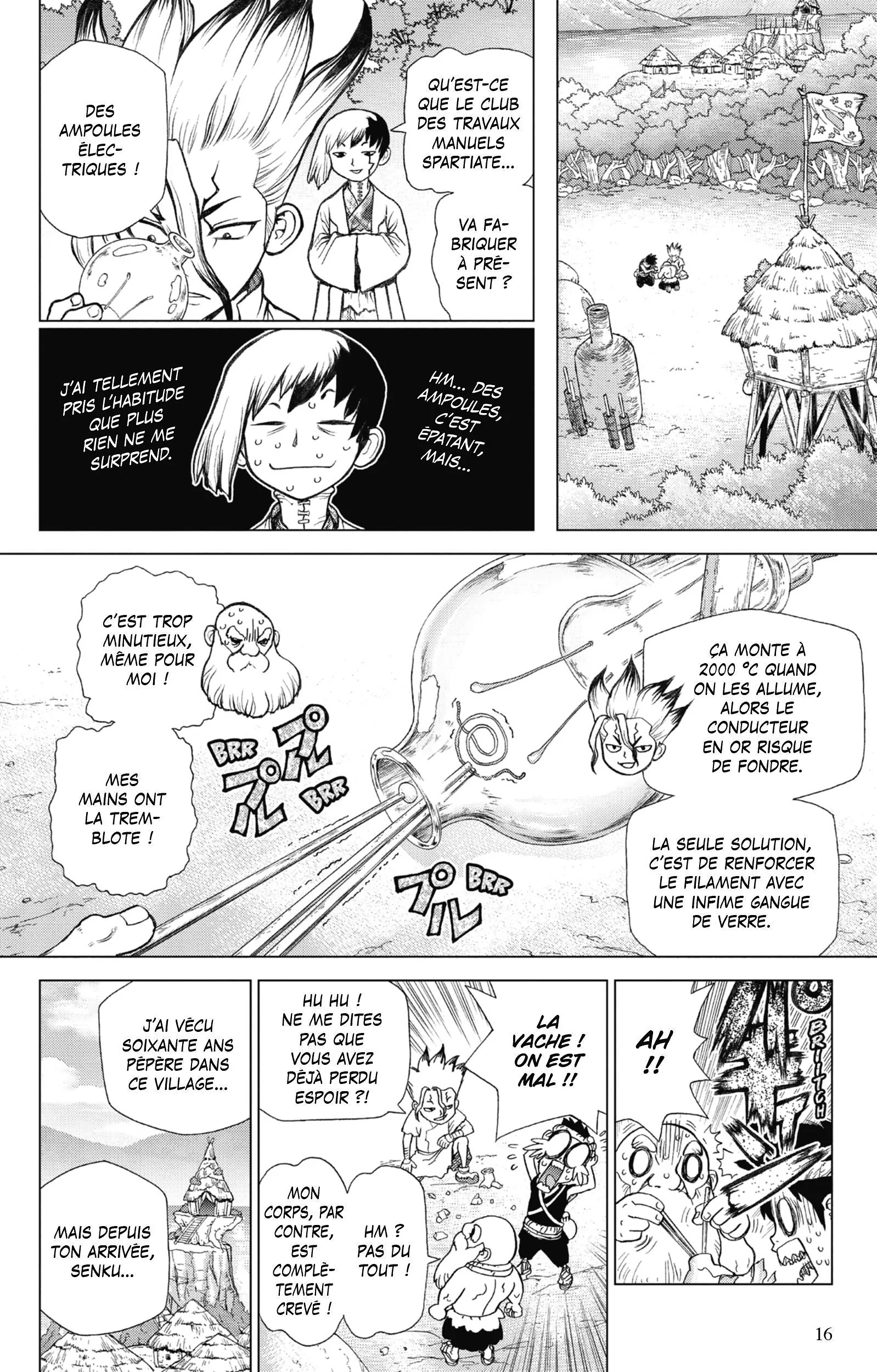 Dr. STONE Chapitre 7 - Page 17