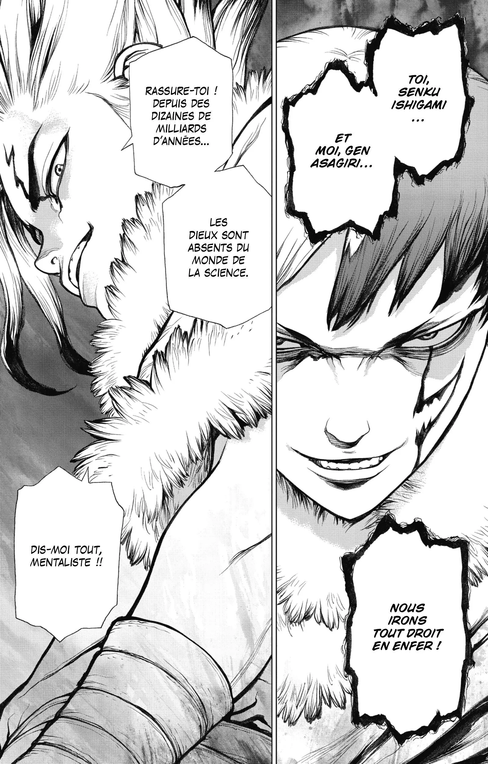 Dr. STONE Chapitre 7 - Page 170