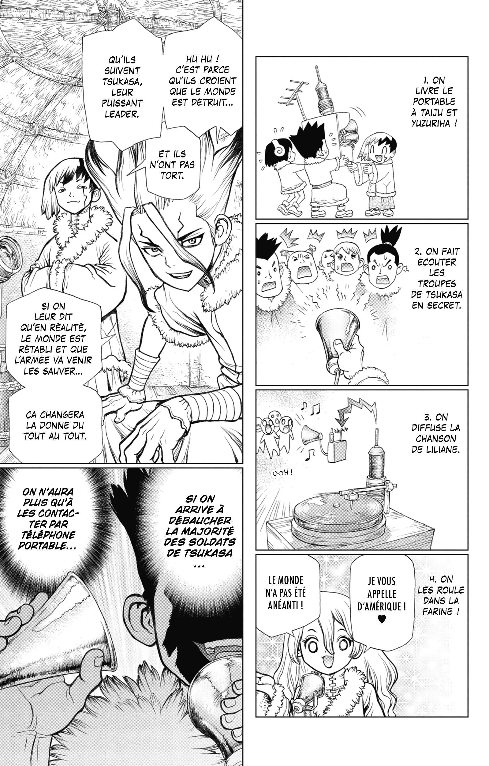 Dr. STONE Chapitre 7 - Page 180