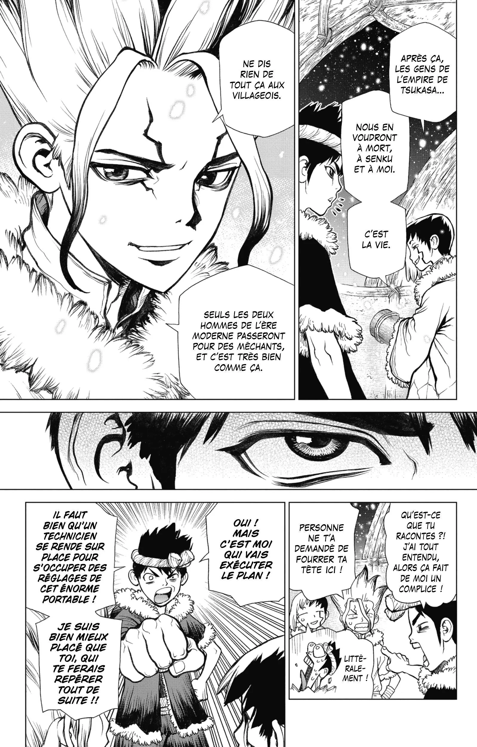 Dr. STONE Chapitre 7 - Page 182
