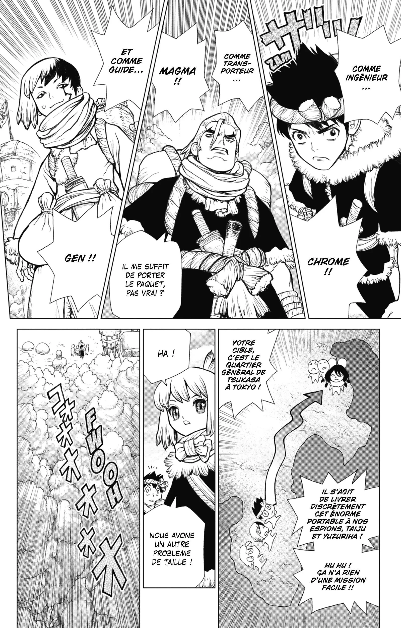 Dr. STONE Chapitre 7 - Page 185