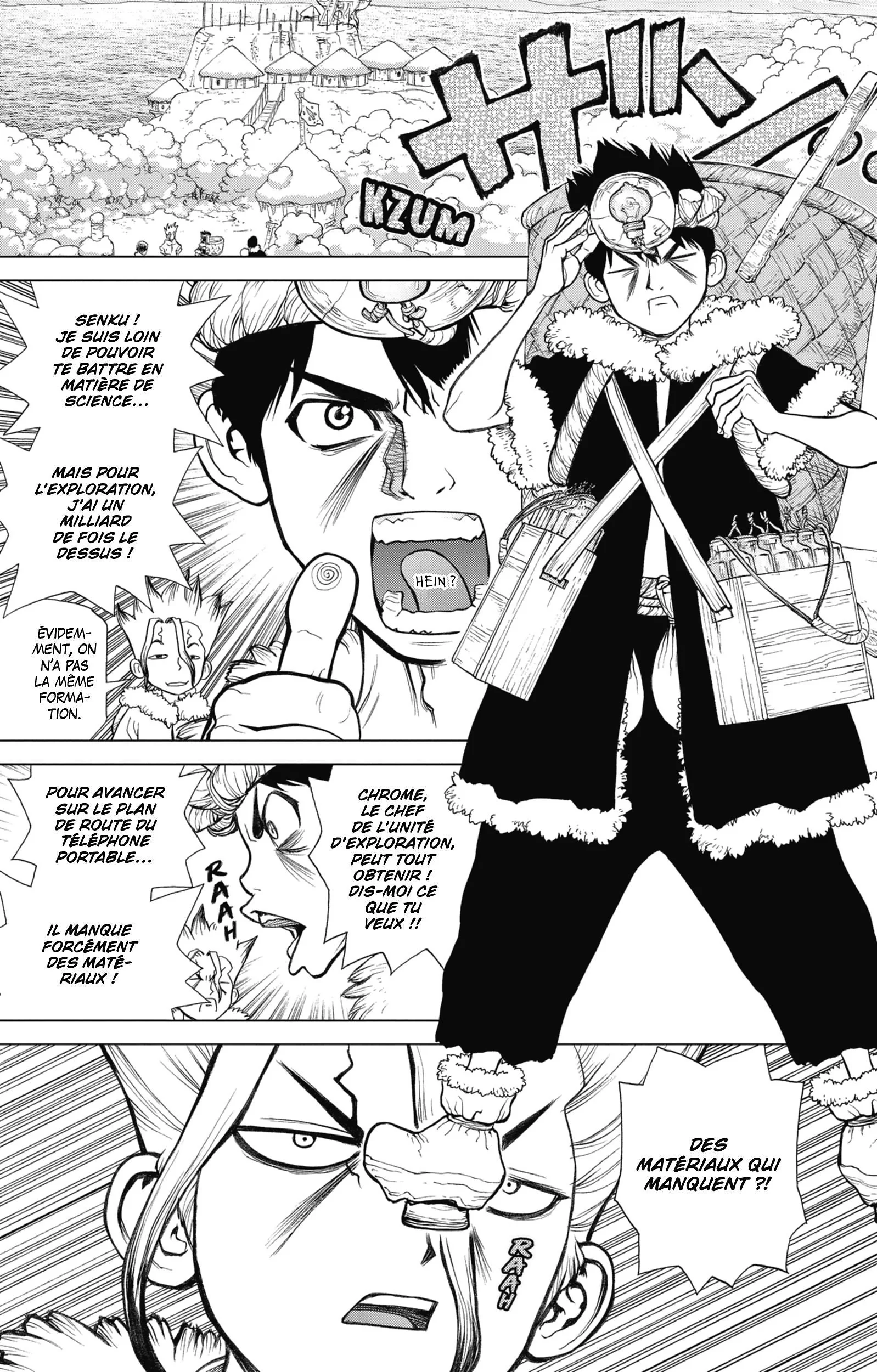 Dr. STONE Chapitre 7 - Page 30