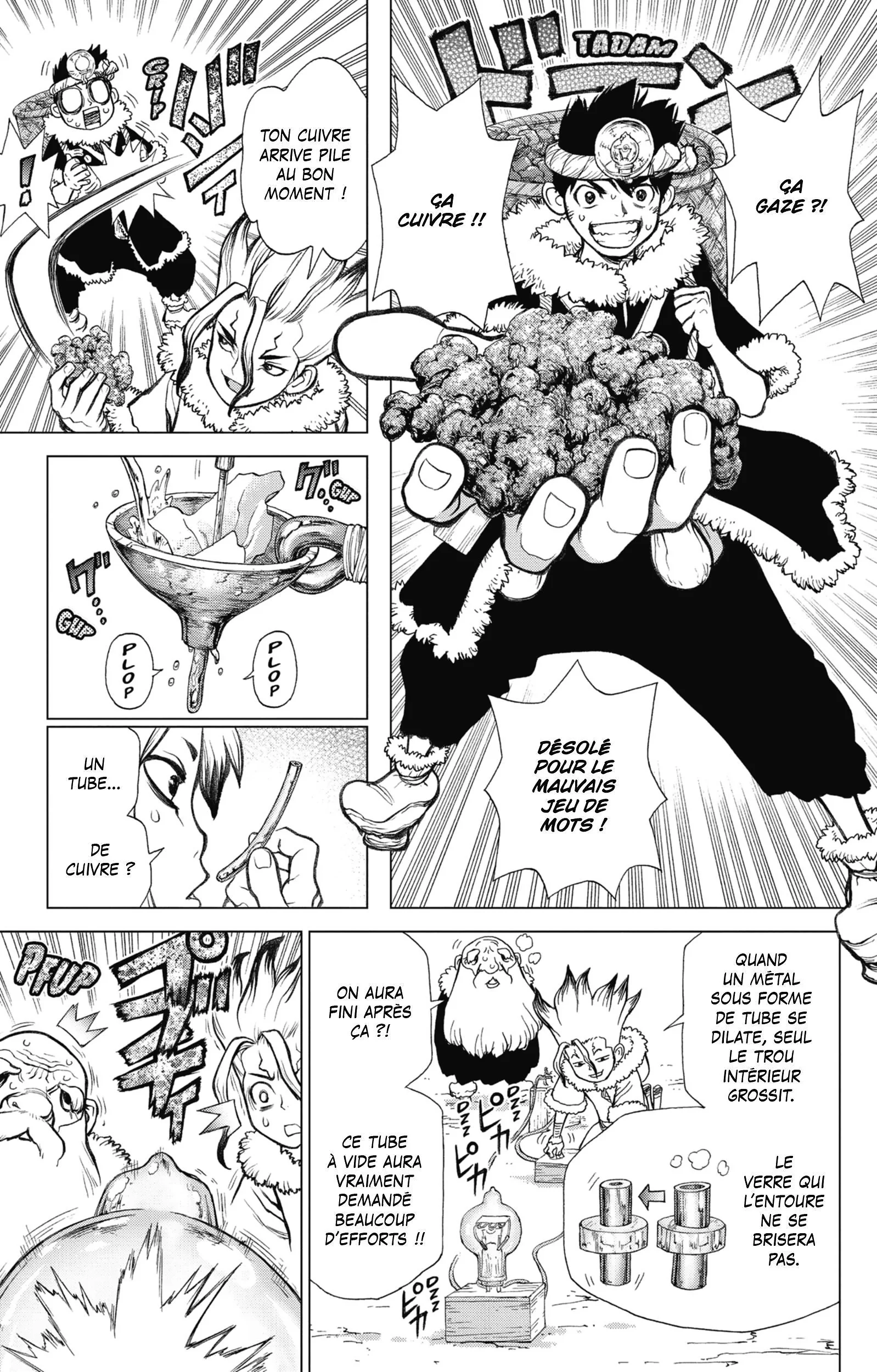 Dr. STONE Chapitre 7 - Page 36