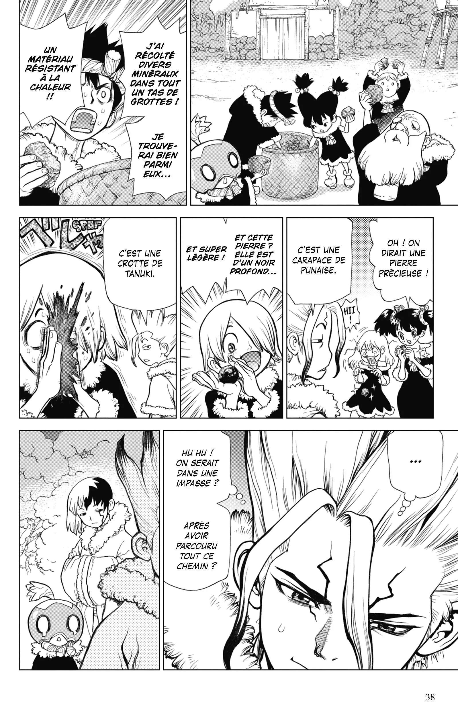 Dr. STONE Chapitre 7 - Page 39