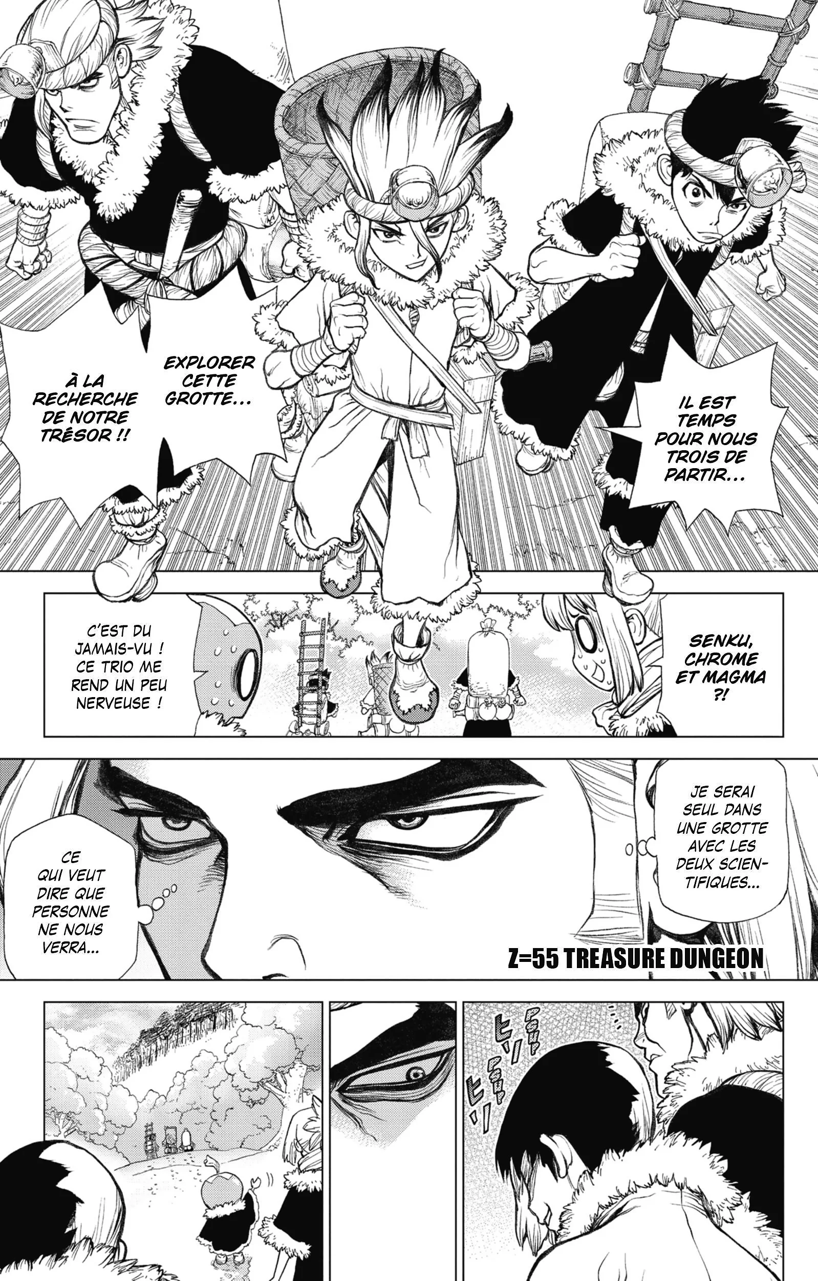 Dr. STONE Chapitre 7 - Page 50